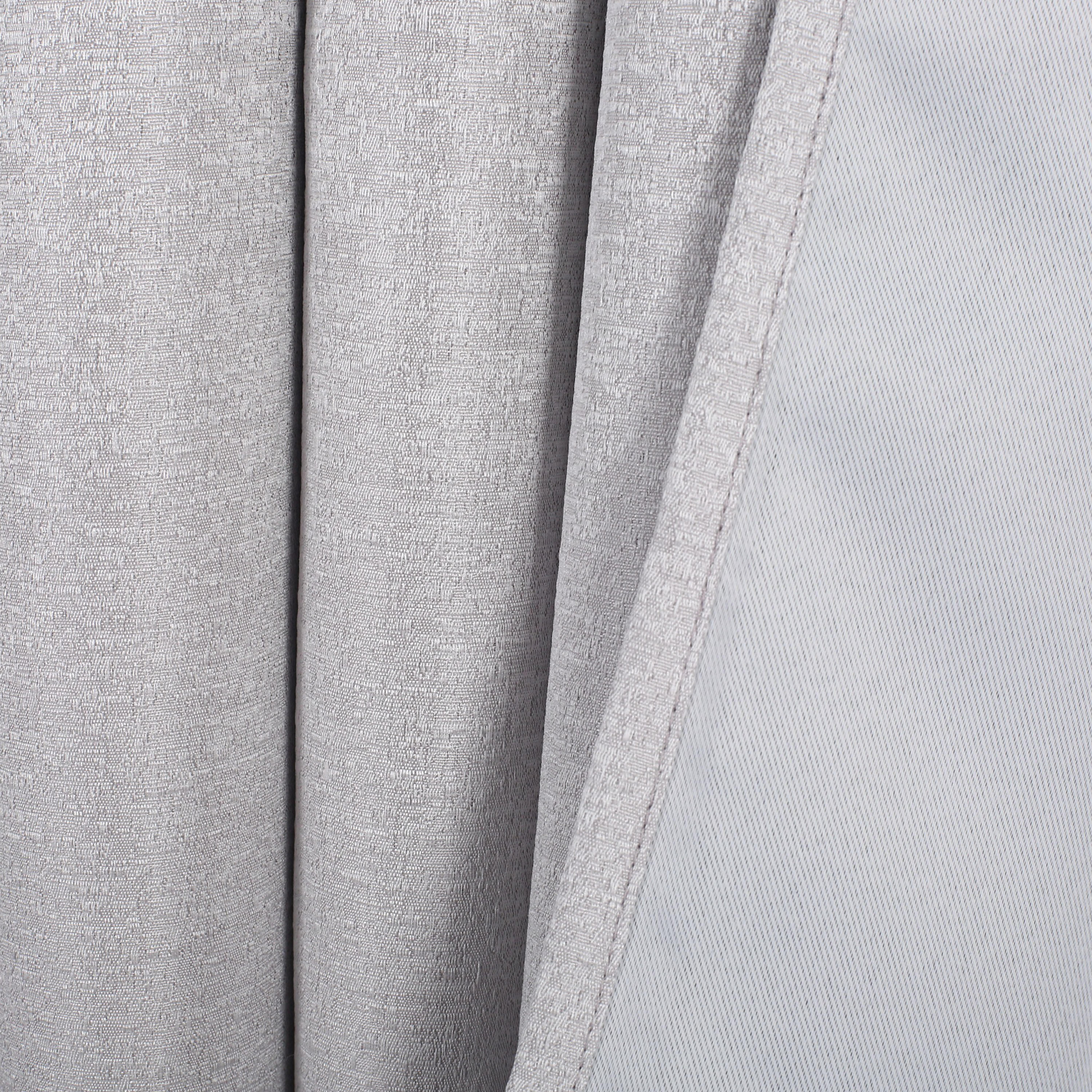 ستارة معتمة جزئياً بنسيج مزخرف وحلقات-household-windows-curtains-image-6