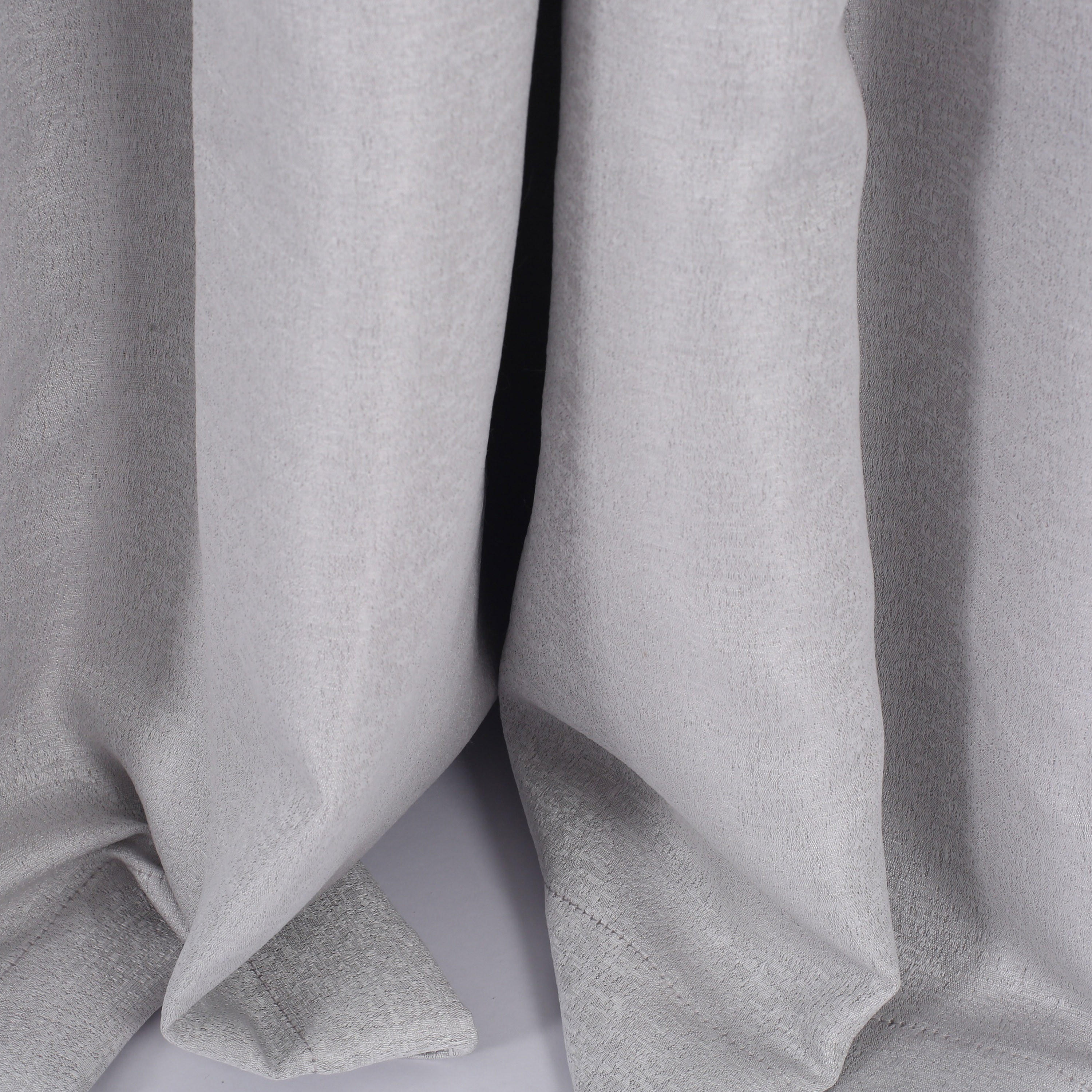 Textured Semi-Blackout Eyelet Curtain-household-windows-curtains-image-3