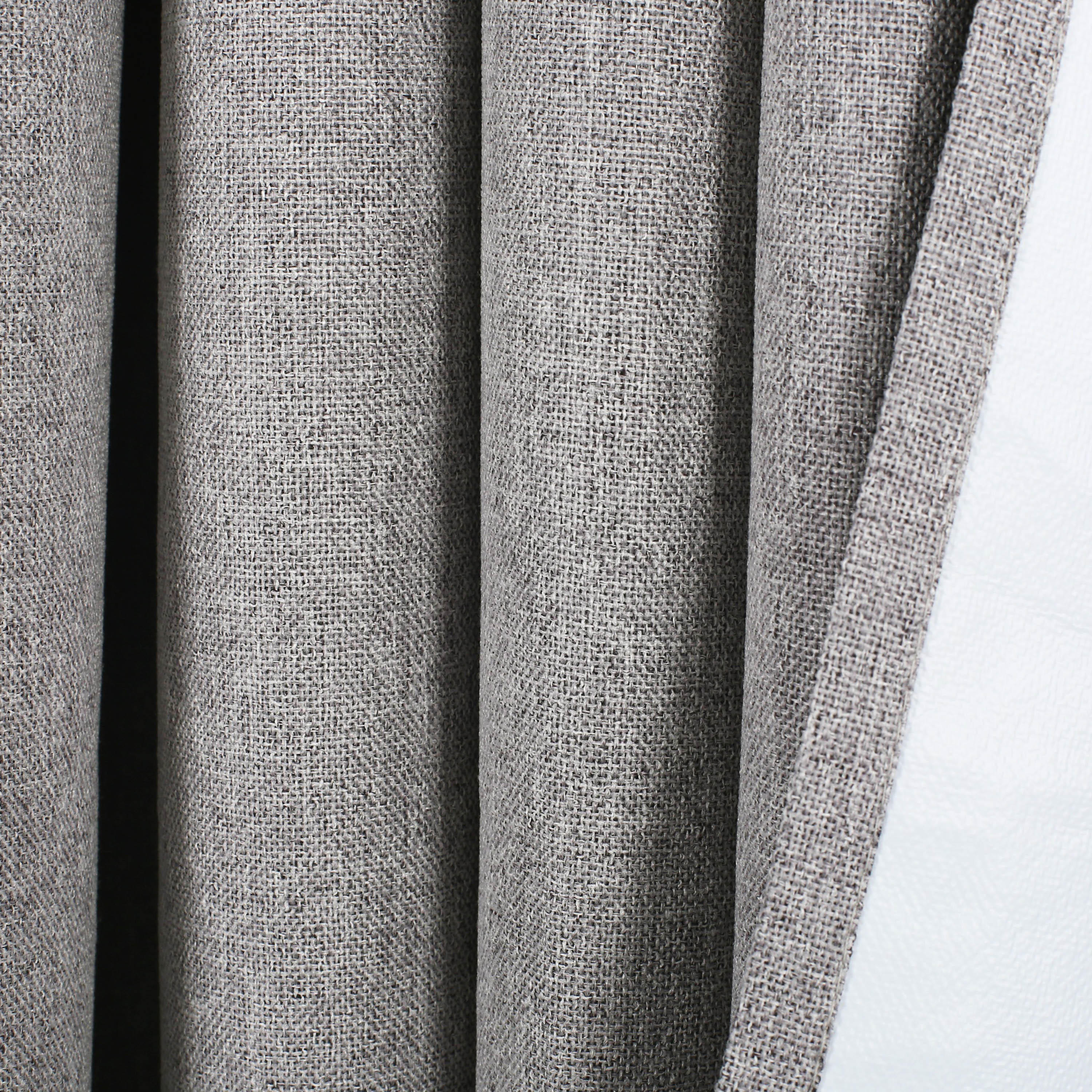 Single Panel Linen Blend Eyelet Curtains-household-windows-curtains-image-8