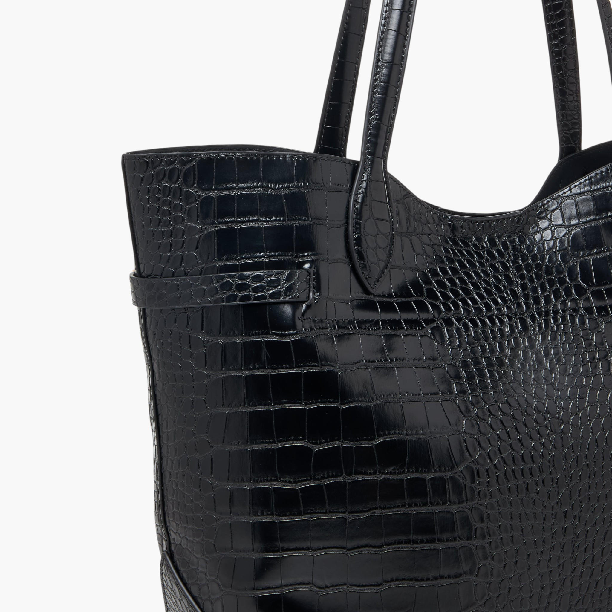 شنطة تسوق بملمس جلد حيوانات مع محفظة تيا من ساشا-women-bagsandwallets-handbags-image-7