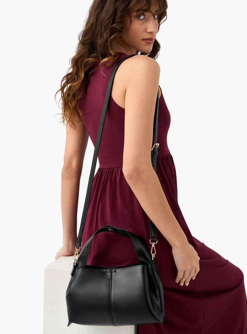 شنطة هوبو سادة مع شنطة صغيرة تيا من ساشا-women-bagsandwallets-handbags-image-2