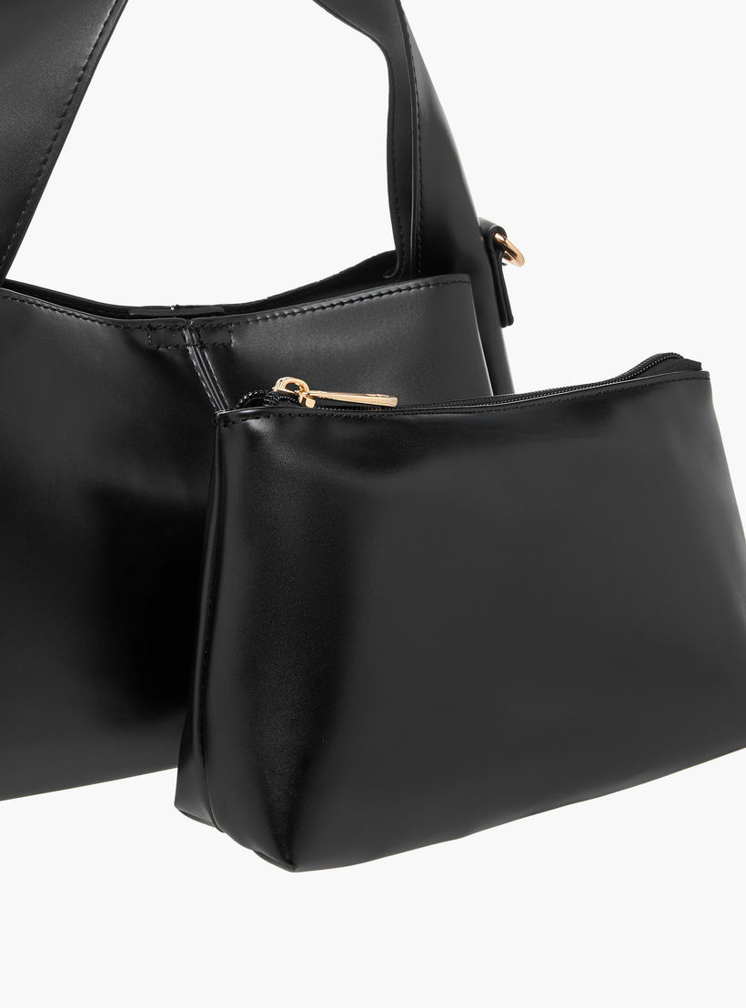 شنطة هوبو سادة مع شنطة صغيرة تيا من ساشا-women-bagsandwallets-handbags-image-7
