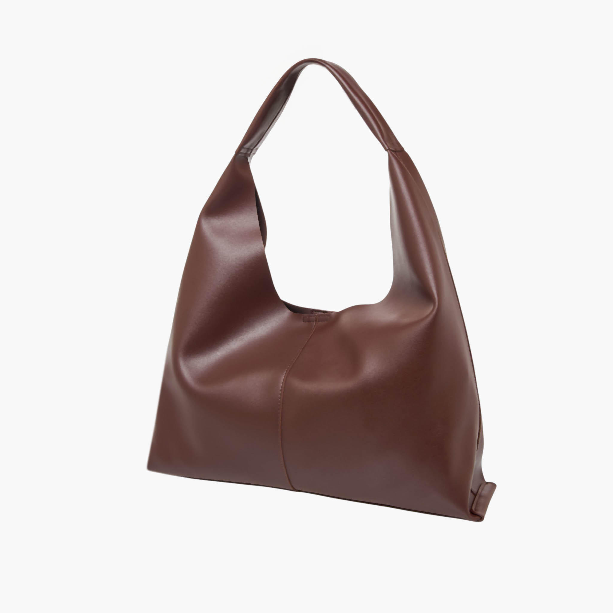 شنطة هوبو بلون سادة مع محفظة تيا من ساشا-women-bagsandwallets-handbags-image-3