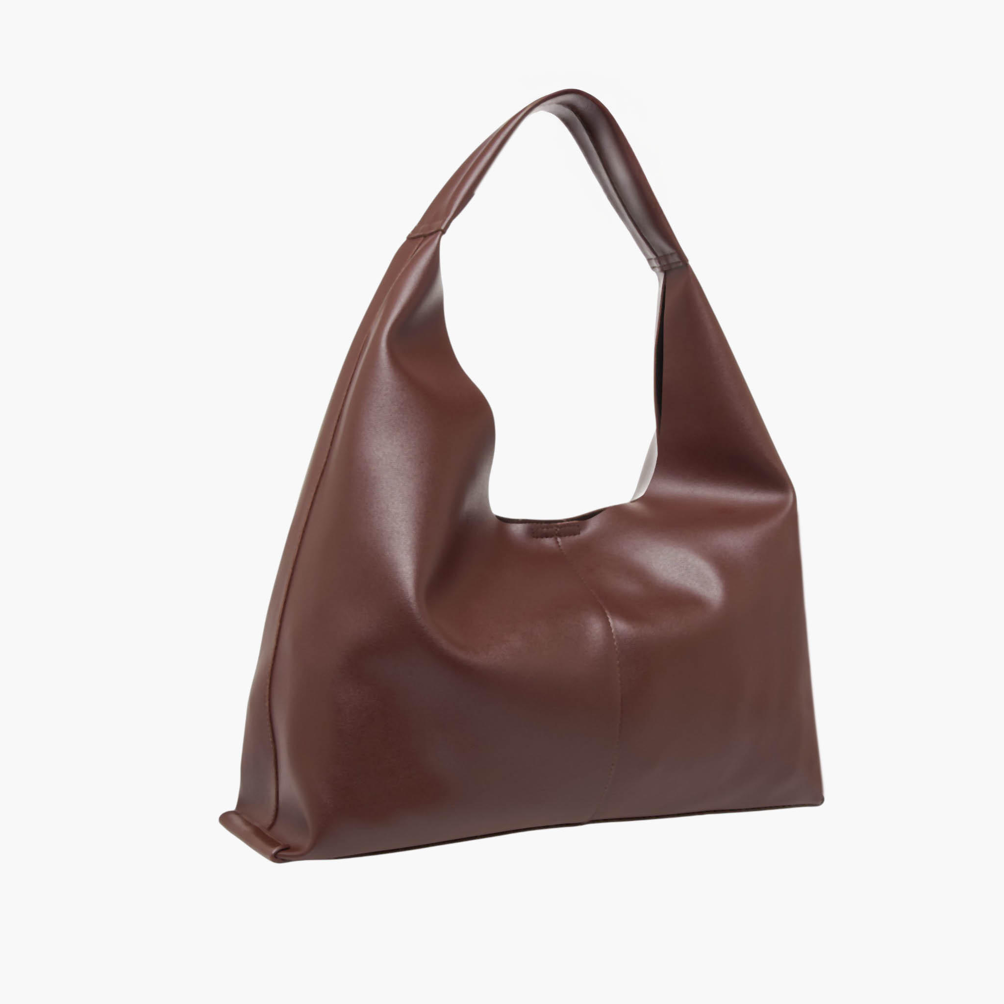شنطة هوبو بلون سادة مع محفظة تيا من ساشا-women-bagsandwallets-handbags-image-4