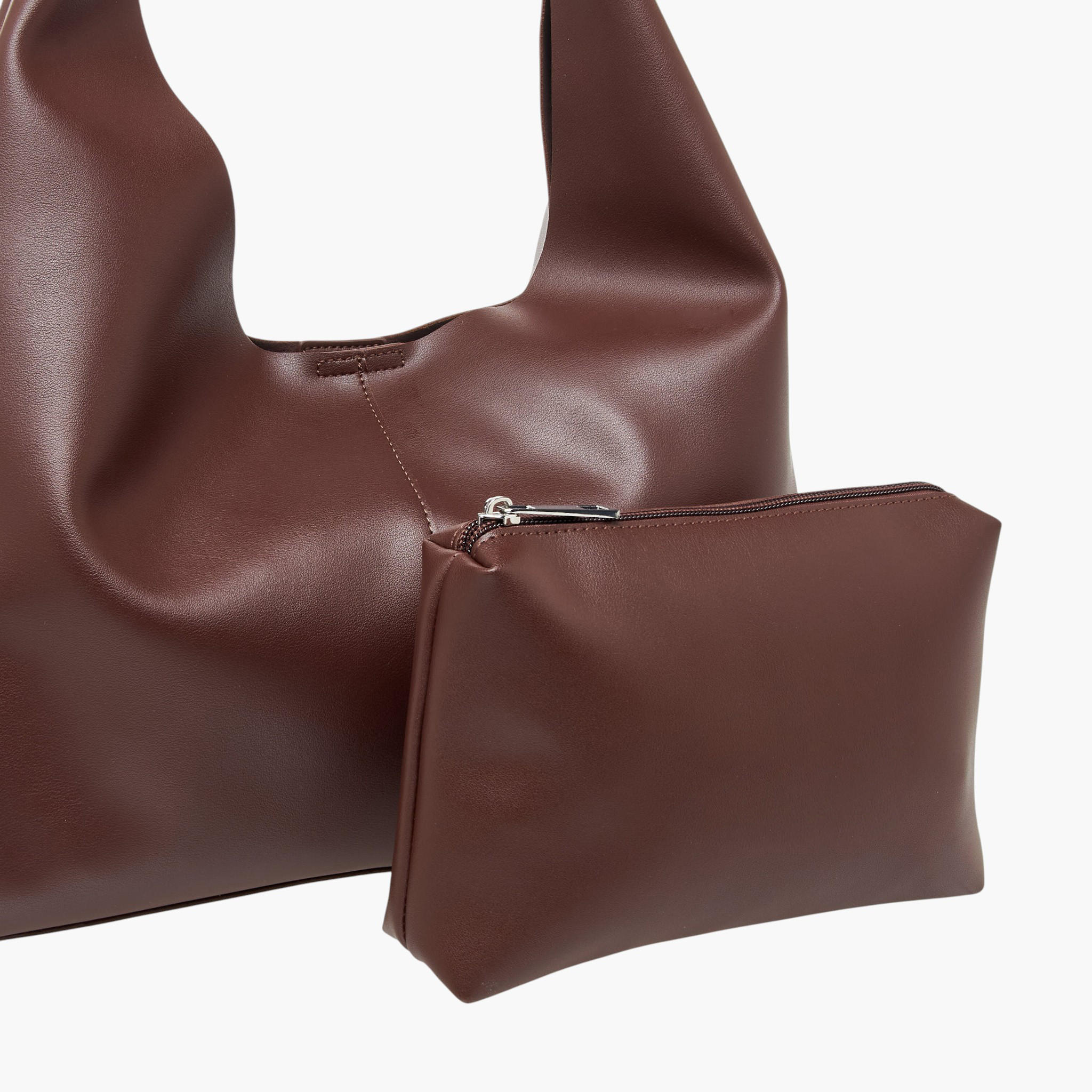 شنطة هوبو بلون سادة مع محفظة تيا من ساشا-women-bagsandwallets-handbags-image-6
