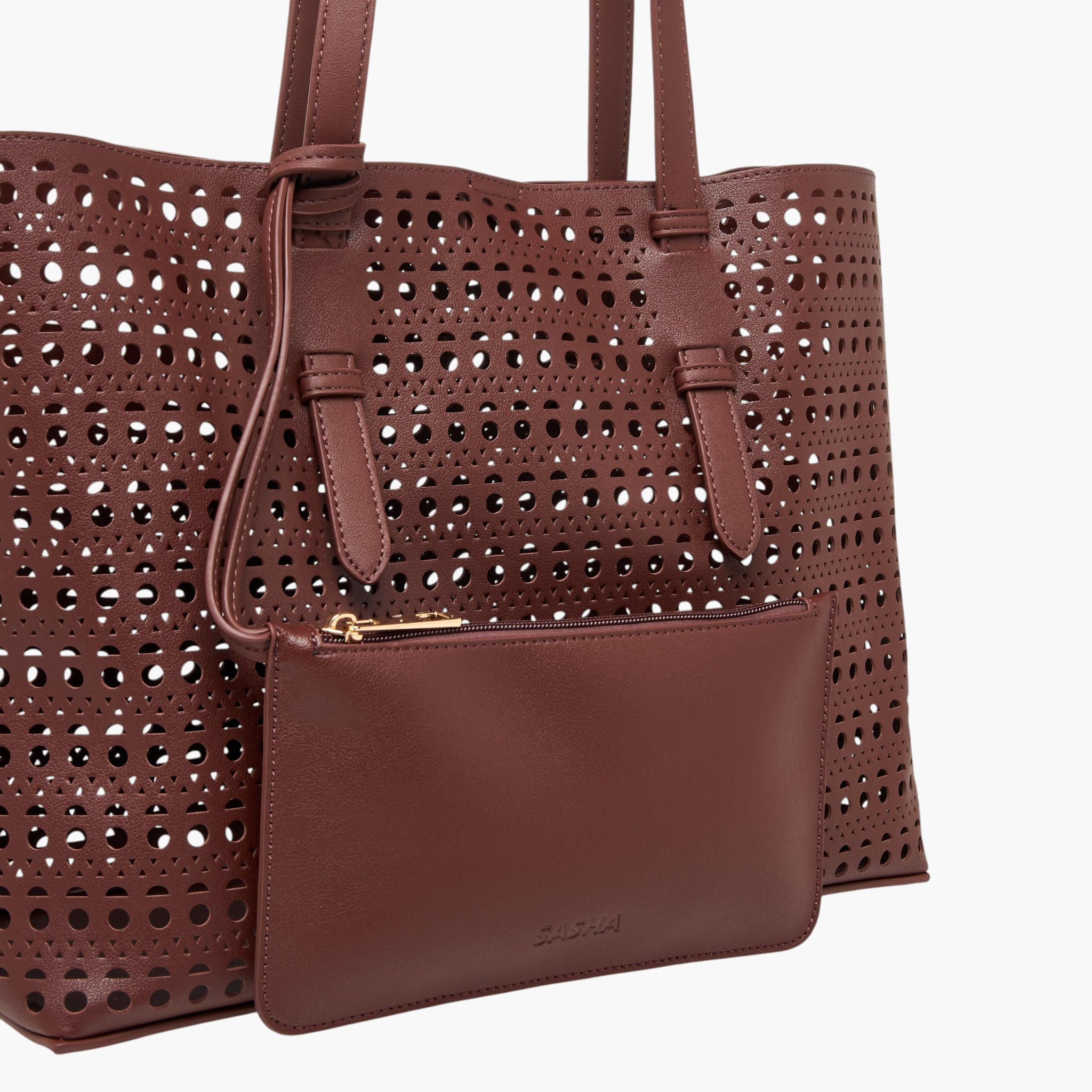 Sasha Tia Cutout Detail Shopper Bag with Pouch-women-bagsandwallets-handbags-image-6