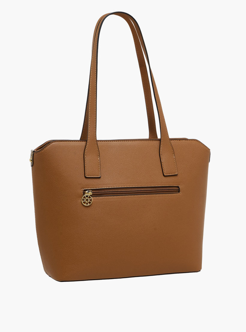 شنطة توتي بتفاصيل حزام حيوانات بارزة الملمس مع مقابض من ساشا-women-bagsandwallets-handbags-image-4