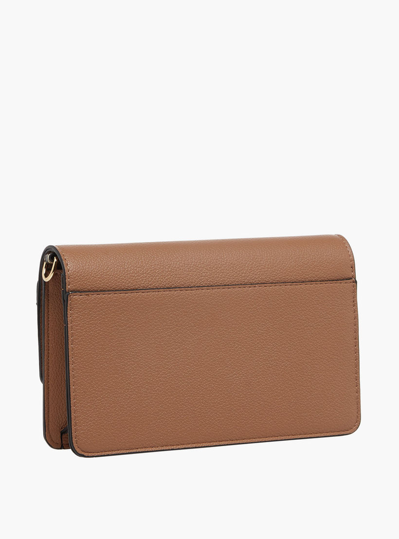 Sasha Animal Textured Belt Detail Crossbody Bag with Chain Strap-women-bagsandwallets-handbags-image-4