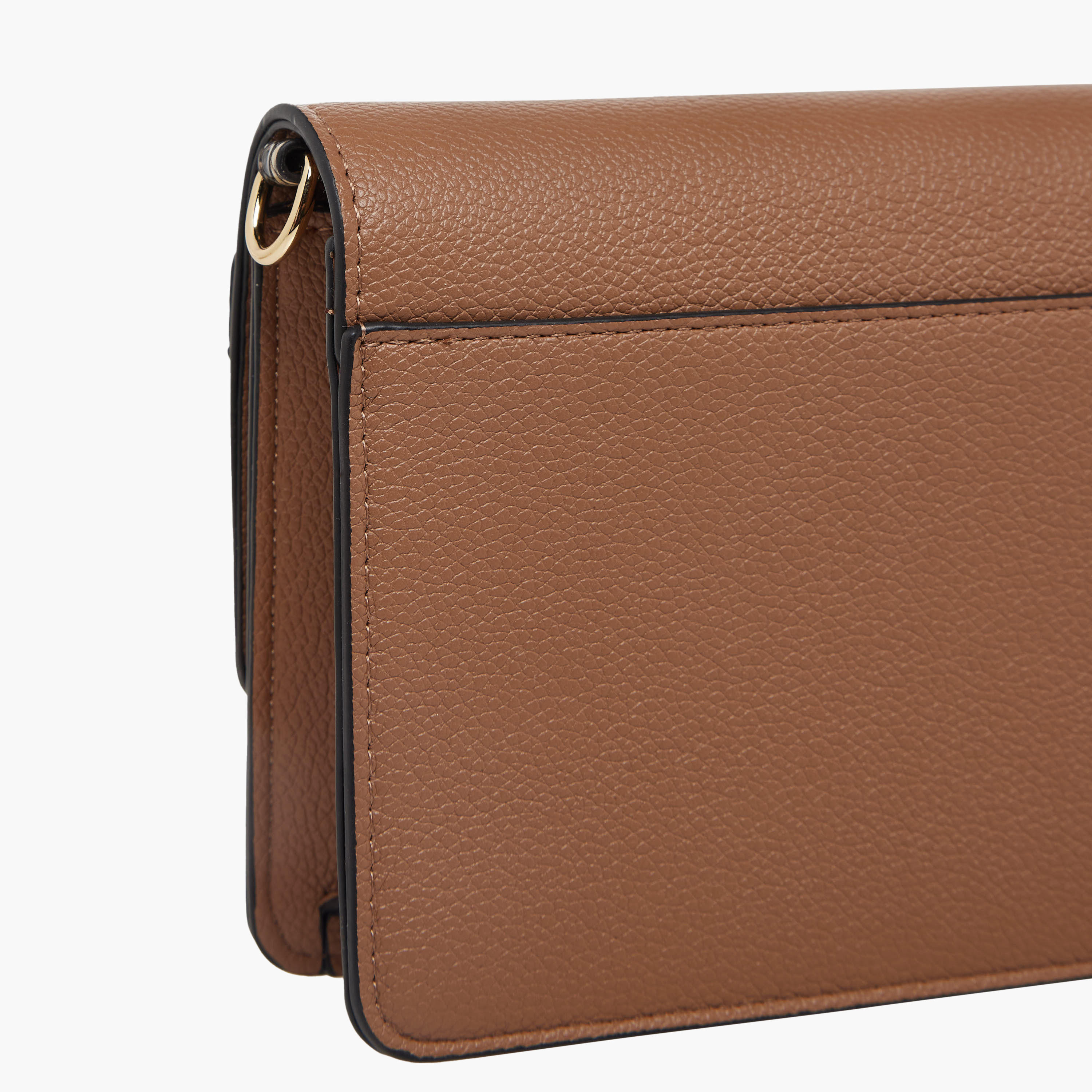 Sasha Animal Textured Belt Detail Crossbody Bag with Chain Strap-women-bagsandwallets-handbags-image-6