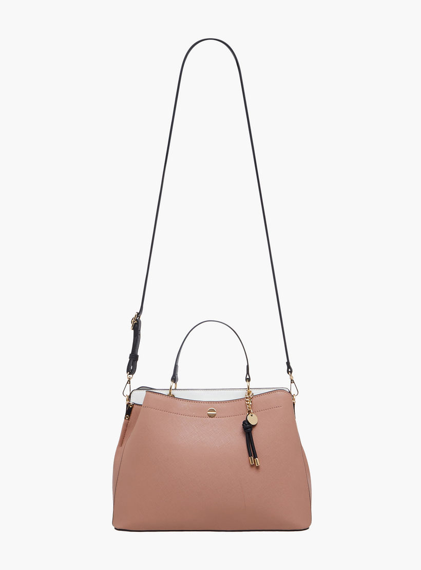 Sasha Textured Tote Bag with Detachable Strap-women-bagsandwallets-handbags-image-3