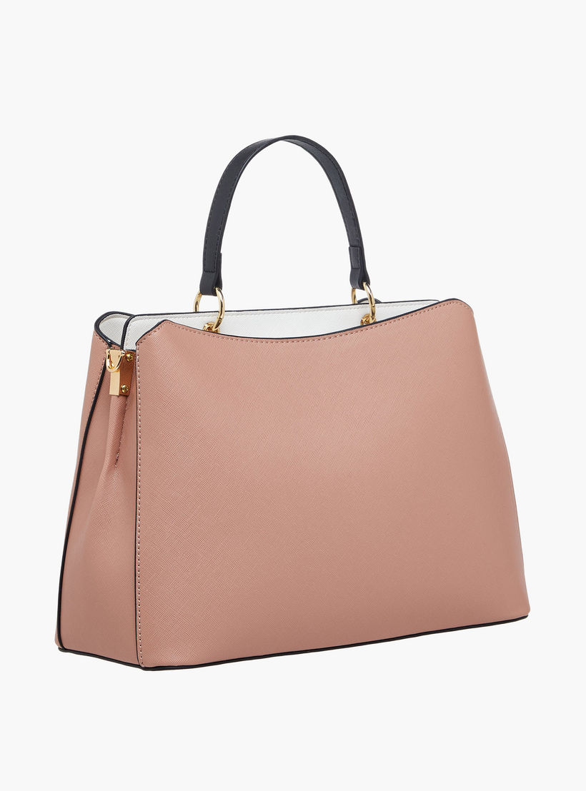 Sasha Textured Tote Bag with Detachable Strap-women-bagsandwallets-handbags-image-4