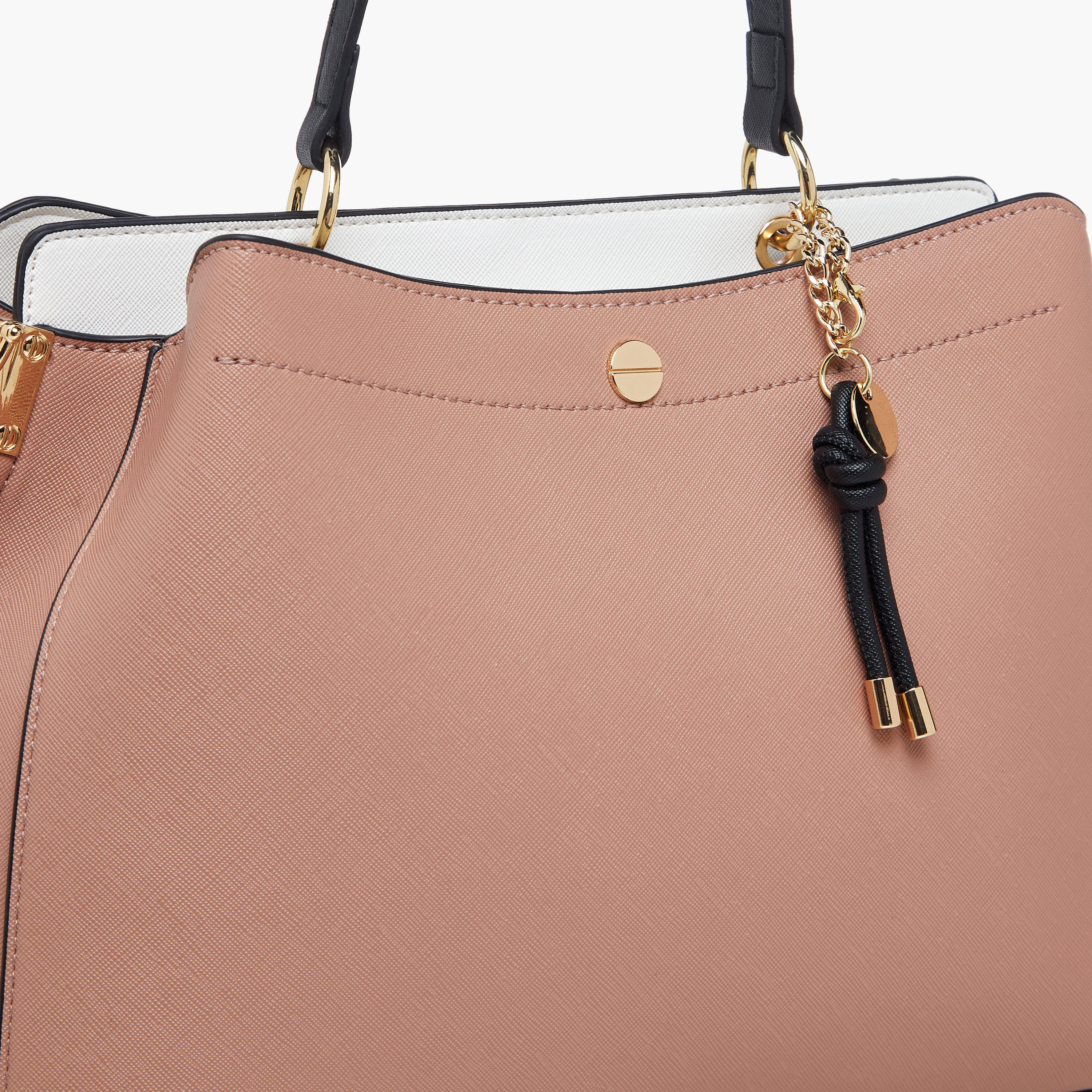 Sasha Textured Tote Bag with Detachable Strap-women-bagsandwallets-handbags-image-5