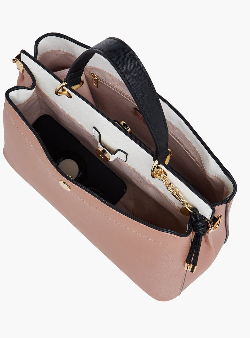 Sasha Textured Tote Bag with Detachable Strap-women-bagsandwallets-handbags-image-9