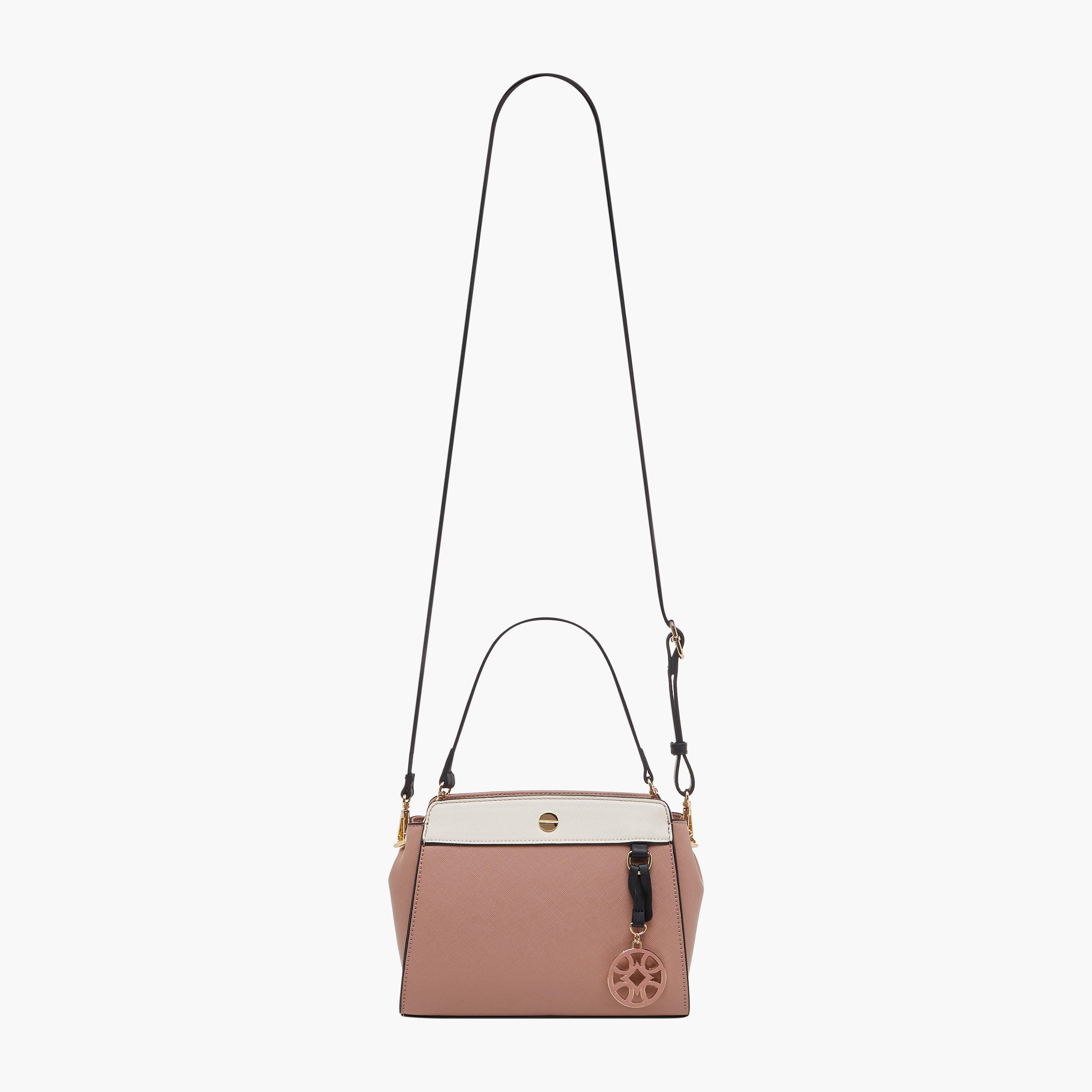 Sasha Kodes Textured Crossbody Bag with Detachable Strap-women-bagsandwallets-handbags-image-3