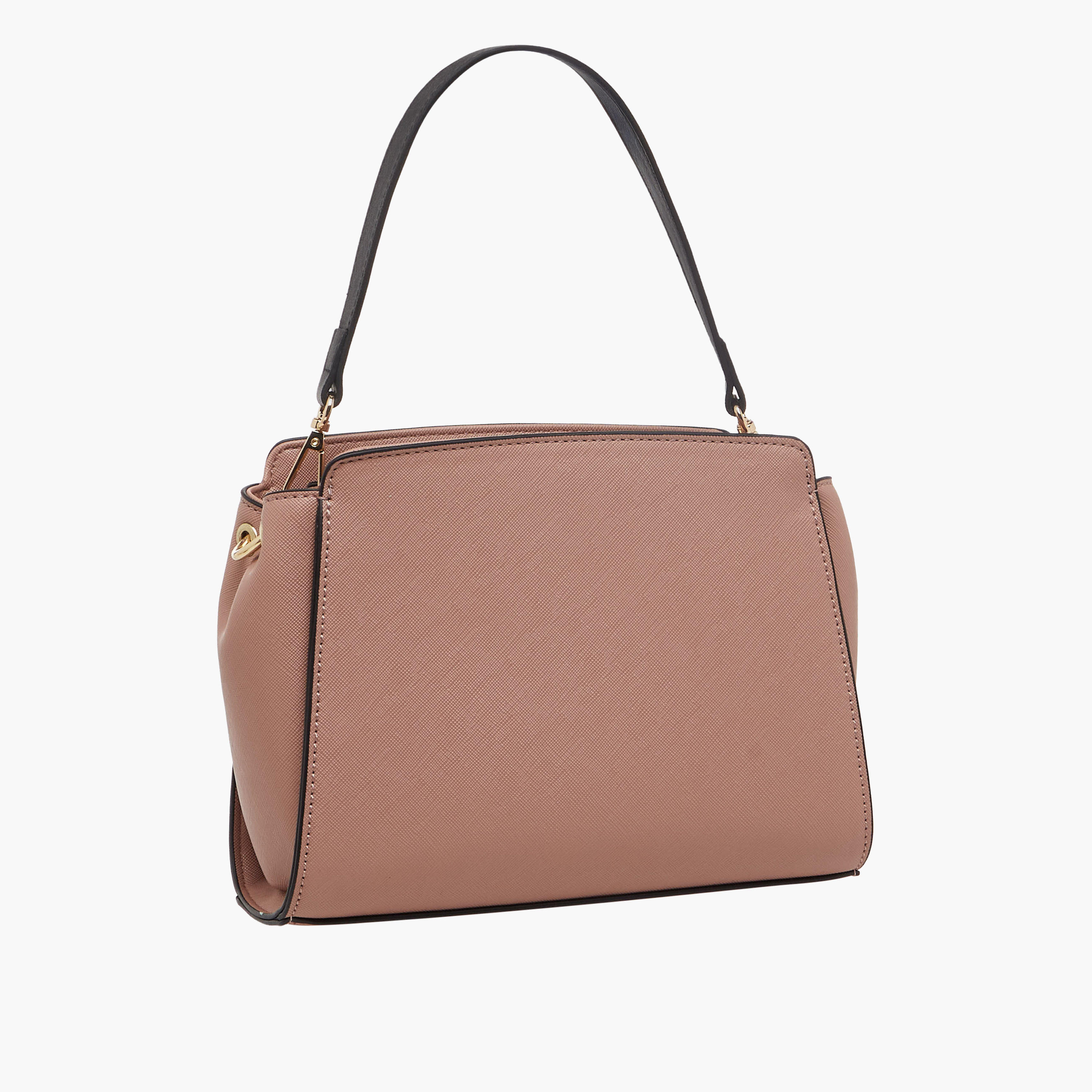 Sasha Kodes Textured Crossbody Bag with Detachable Strap-women-bagsandwallets-handbags-image-4