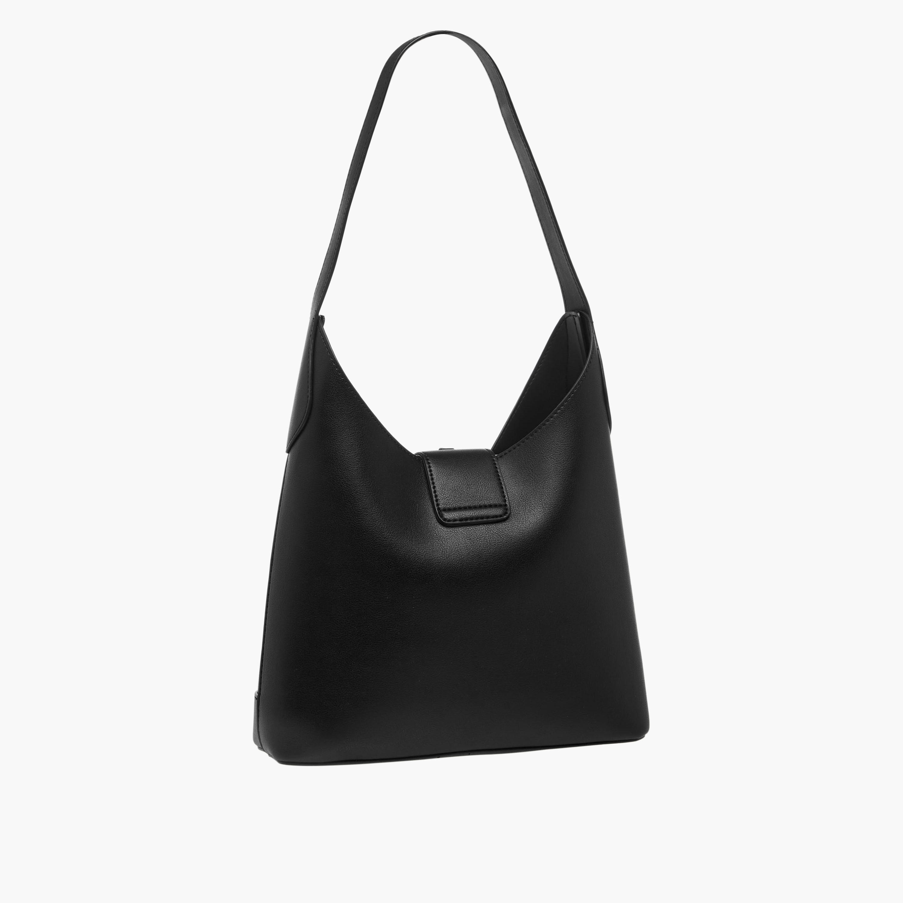 Sasha Kodes Solid Hobo Bag with Pouch-women-bagsandwallets-handbags-image-4