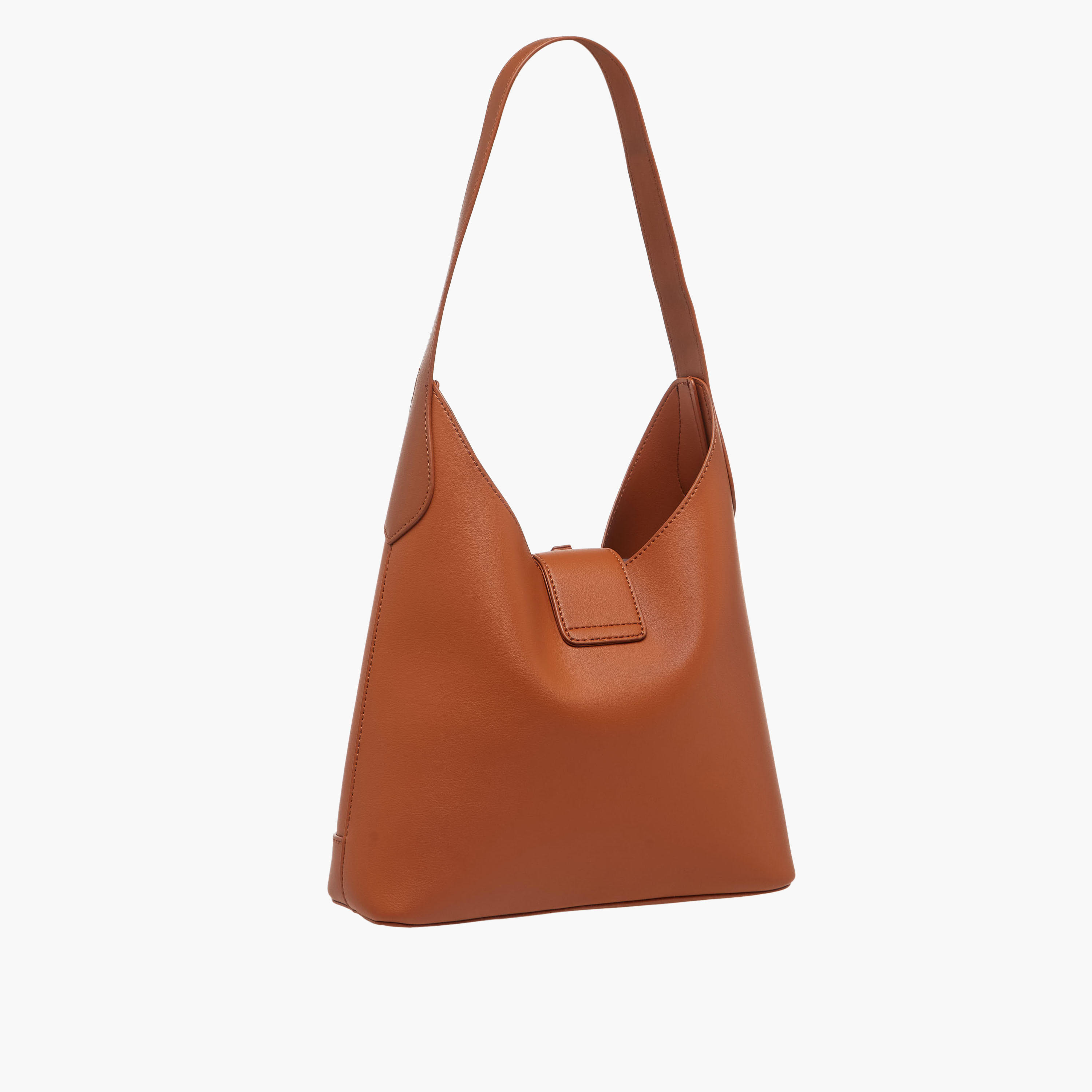 Sasha Monotone Hobo Bag with Handle and Pouch-women-bagsandwallets-handbags-image-4
