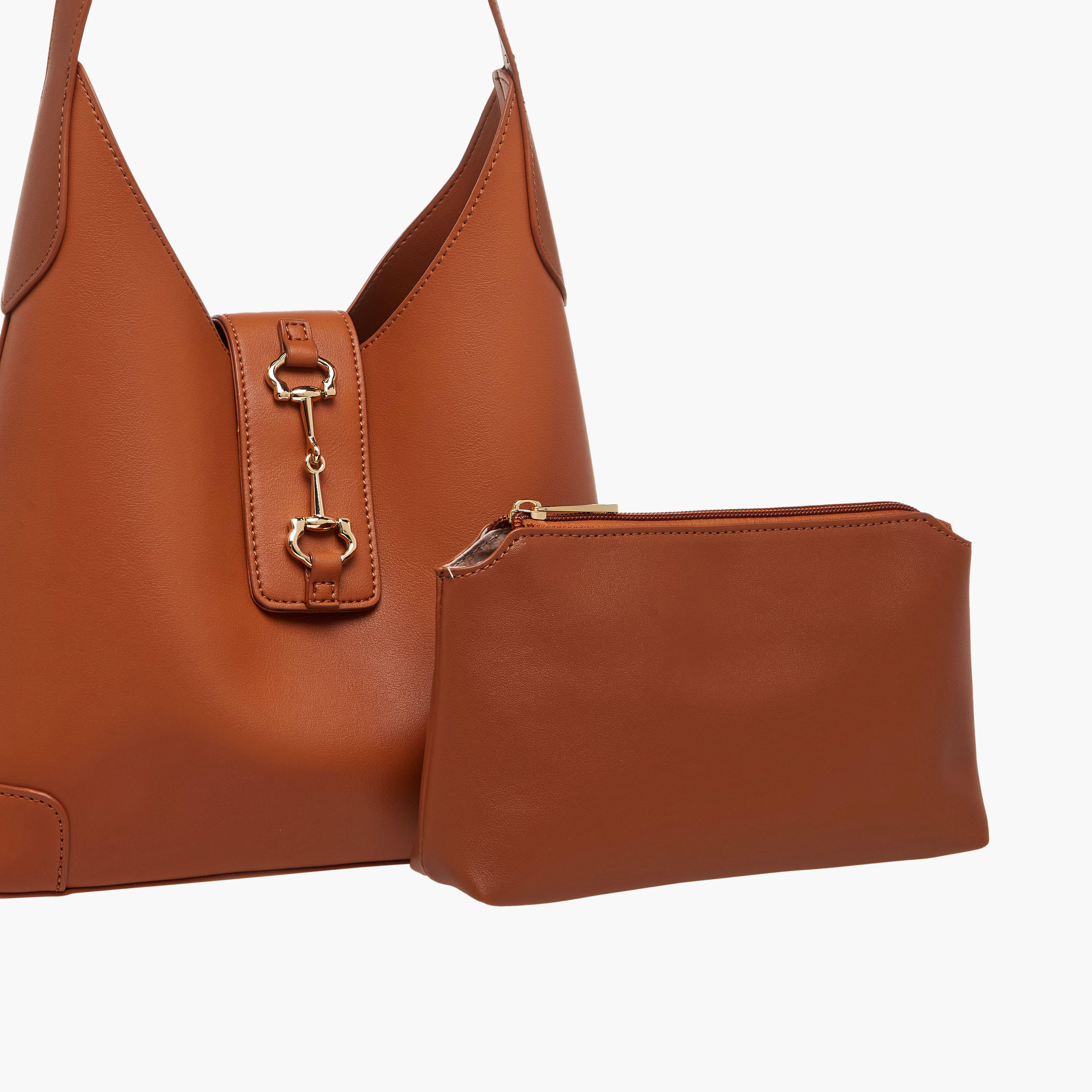 Sasha Monotone Hobo Bag with Handle and Pouch-women-bagsandwallets-handbags-image-6