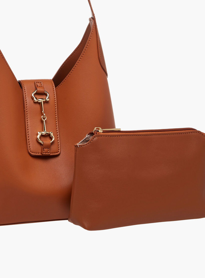 Sasha Monotone Hobo Bag with Handle and Pouch-women-bagsandwallets-handbags-image-6