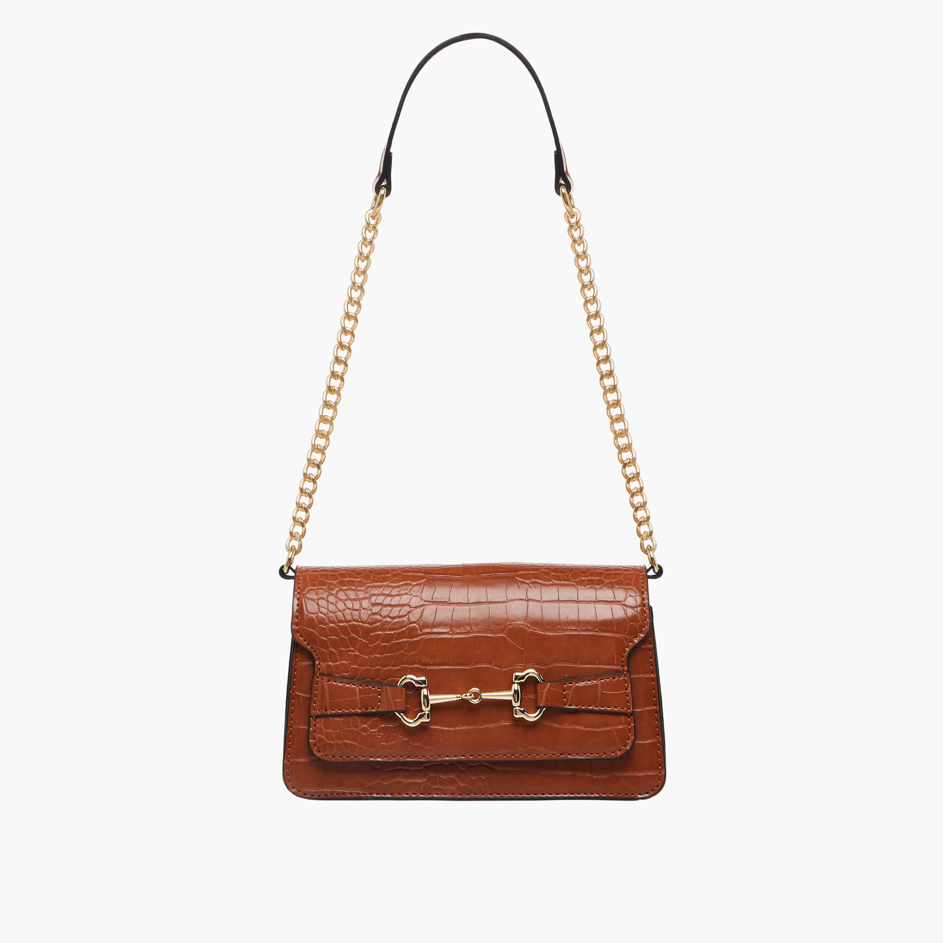 شنطة كتف بارزة الملمس بحزام سلسلة من ساشا-women-bagsandwallets-handbags-image-1