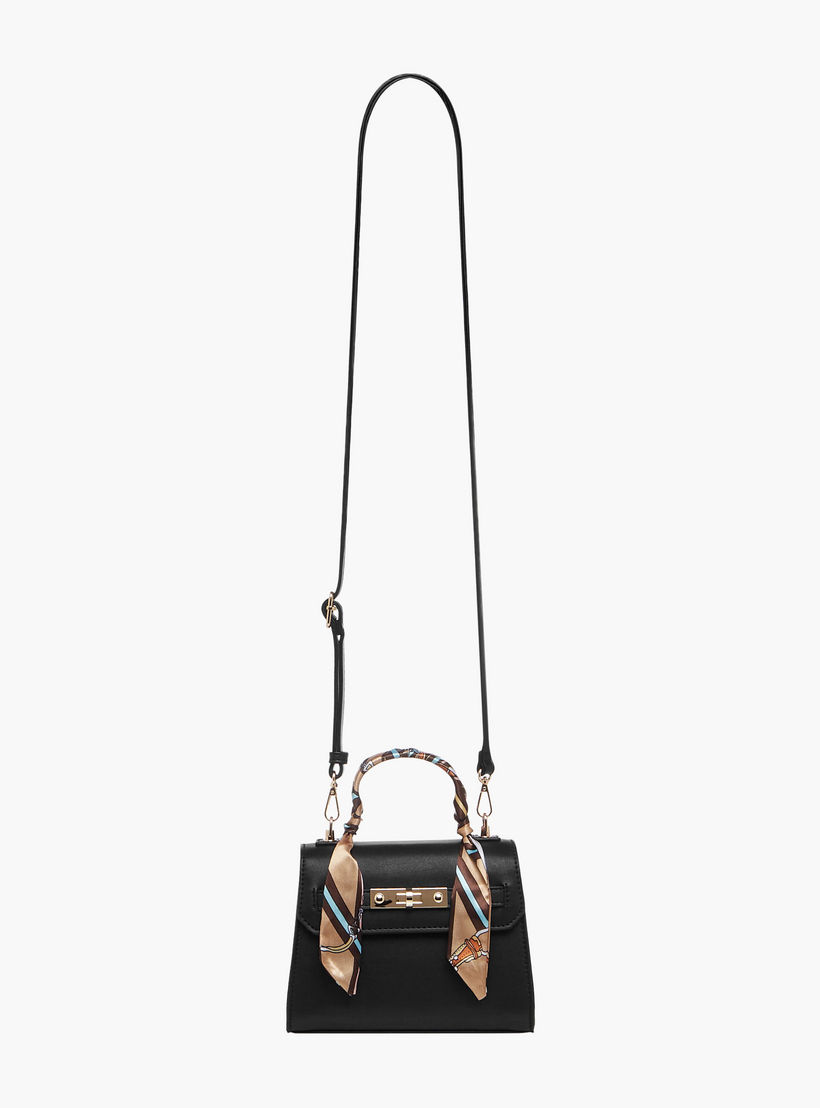 Sasha Kodes Scarf Accent Crossbody Bag with Detachable Strap-women-bagsandwallets-handbags-image-3