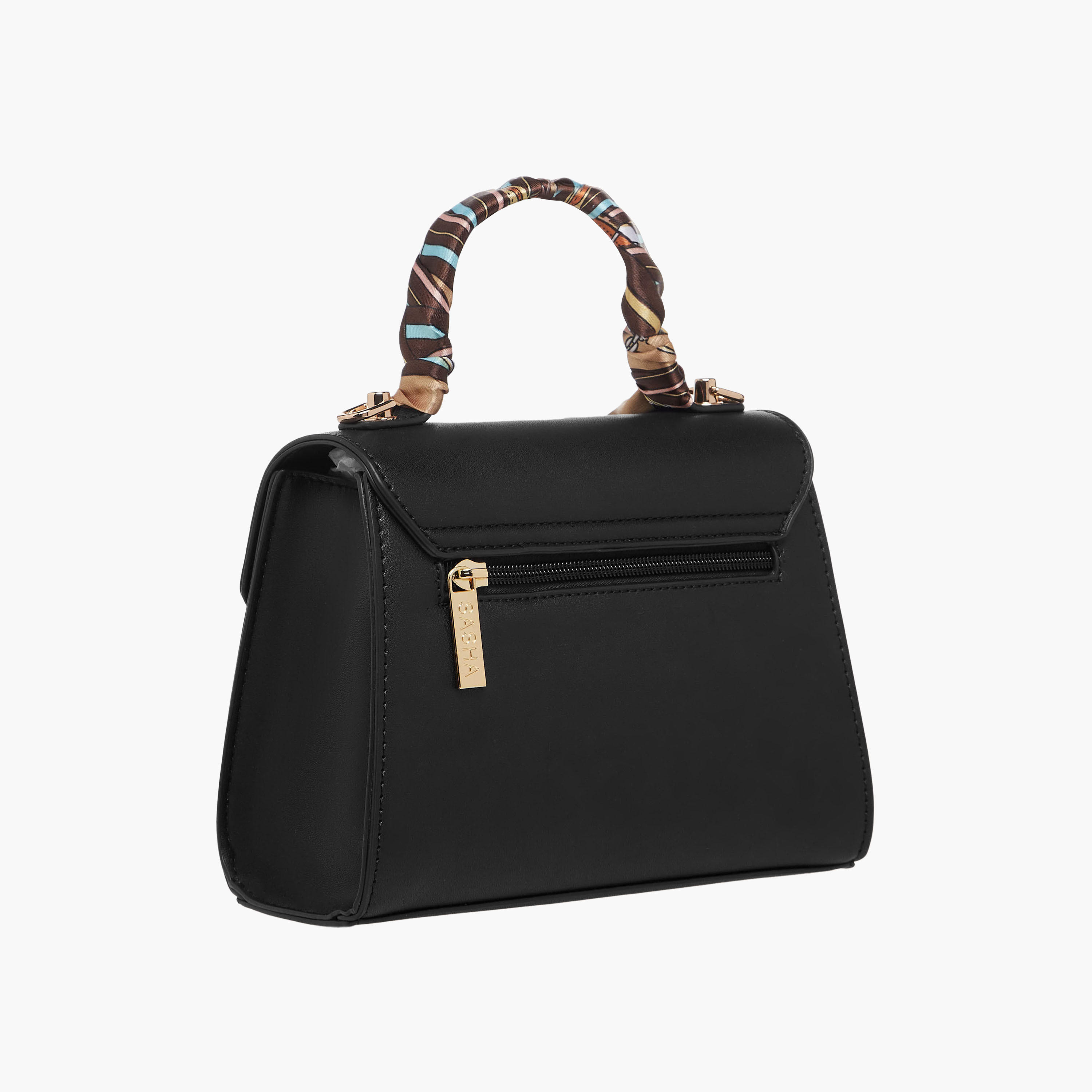 Sasha Kodes Scarf Accent Crossbody Bag with Detachable Strap-women-bagsandwallets-handbags-image-4