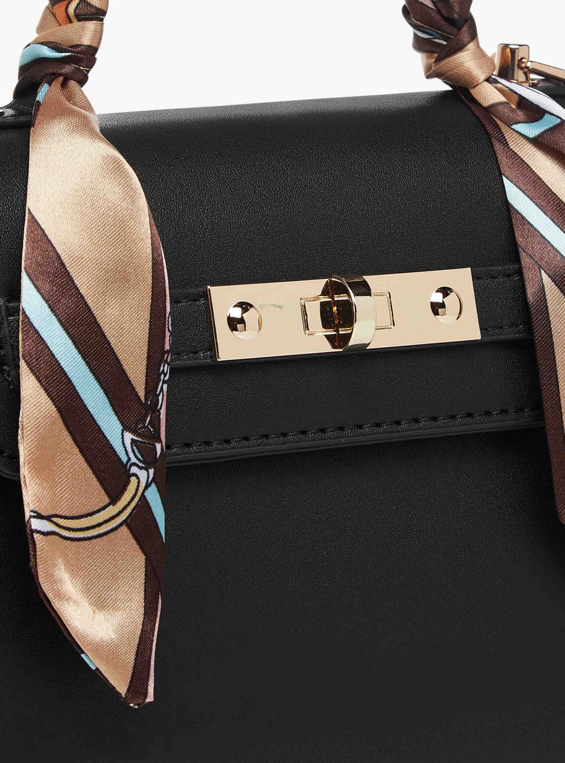 Sasha Kodes Scarf Accent Crossbody Bag with Detachable Strap-women-bagsandwallets-handbags-image-5