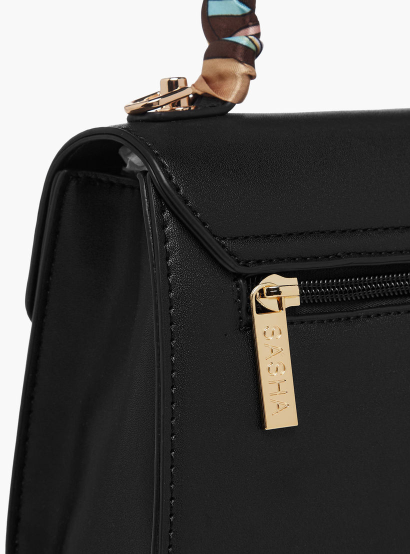 Sasha Kodes Scarf Accent Crossbody Bag with Detachable Strap-women-bagsandwallets-handbags-image-6