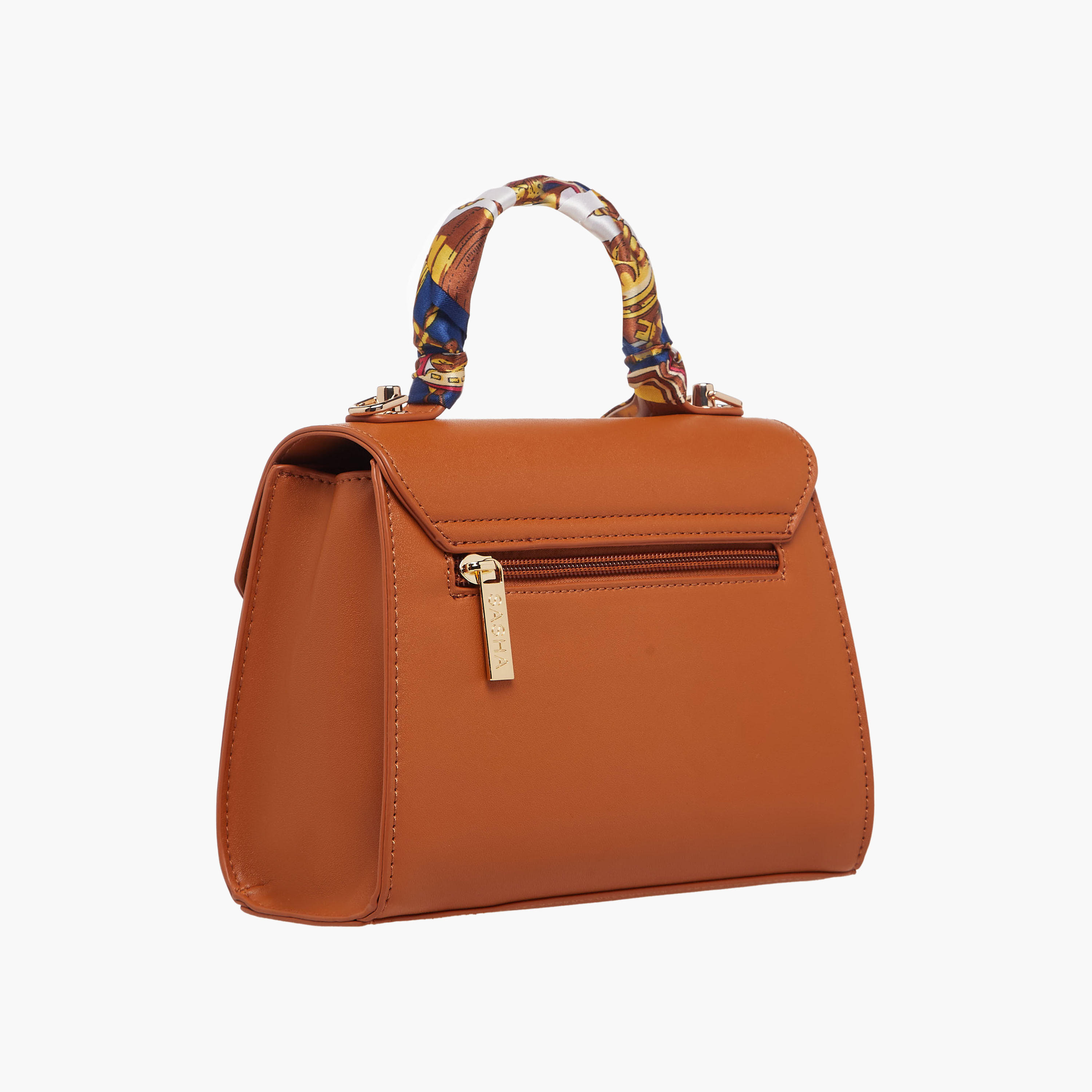 Sasha Scarf Detail Crossbody Bag with Handle-women-bagsandwallets-handbags-image-4