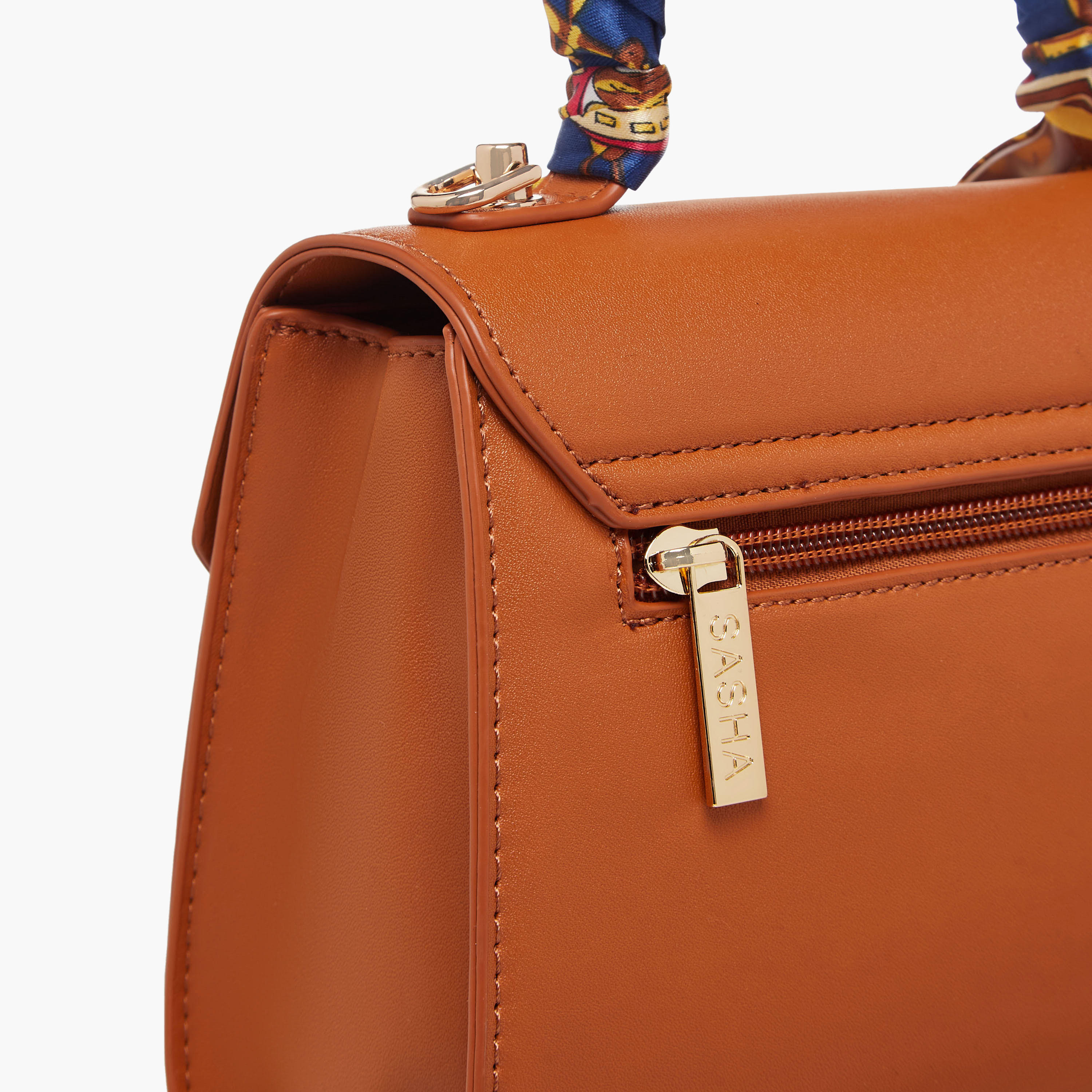 Sasha Scarf Detail Crossbody Bag with Handle-women-bagsandwallets-handbags-image-6