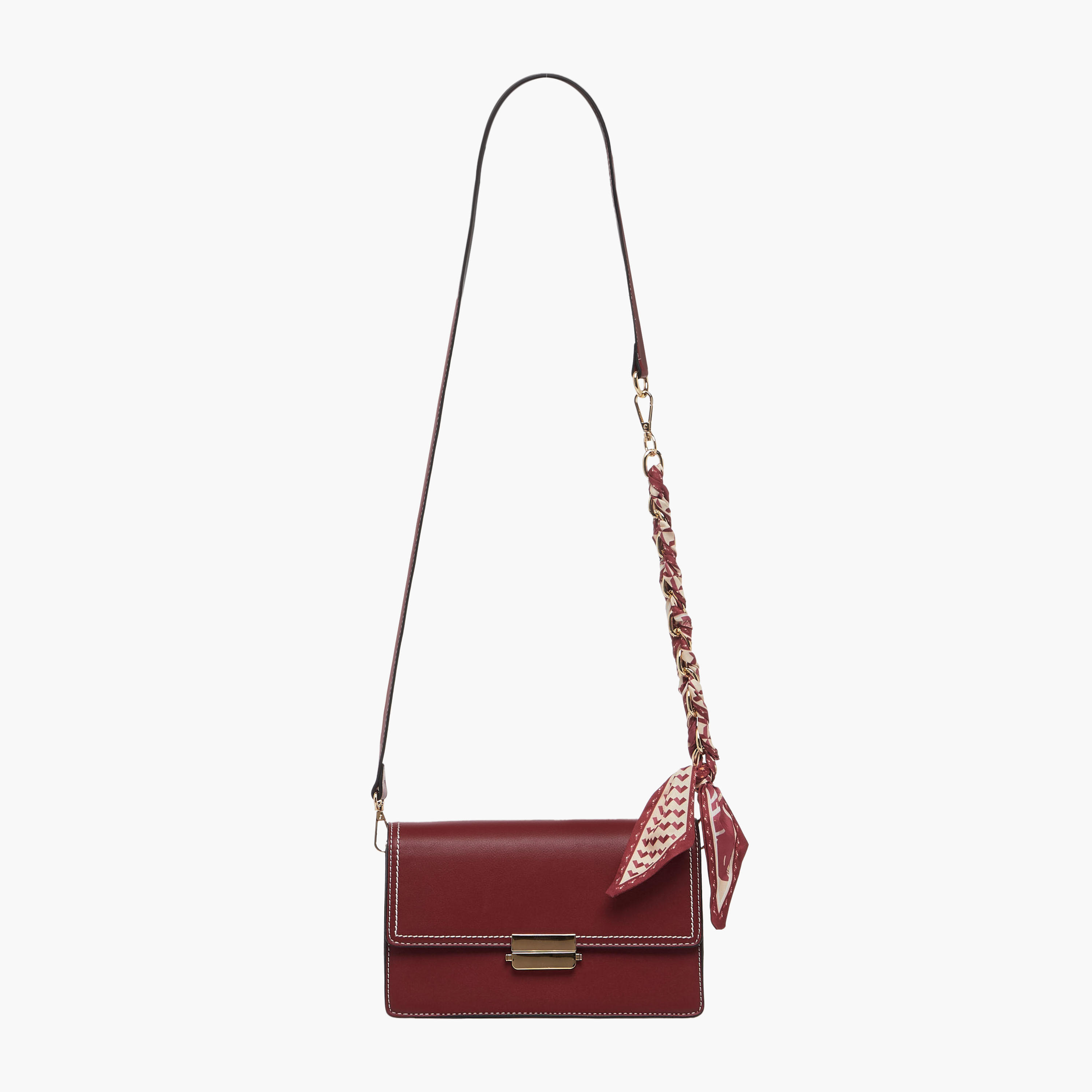 شنطة كروس بودي بحزام قابل للفصل ووشاح من ساشا-women-bagsandwallets-handbags-image-3