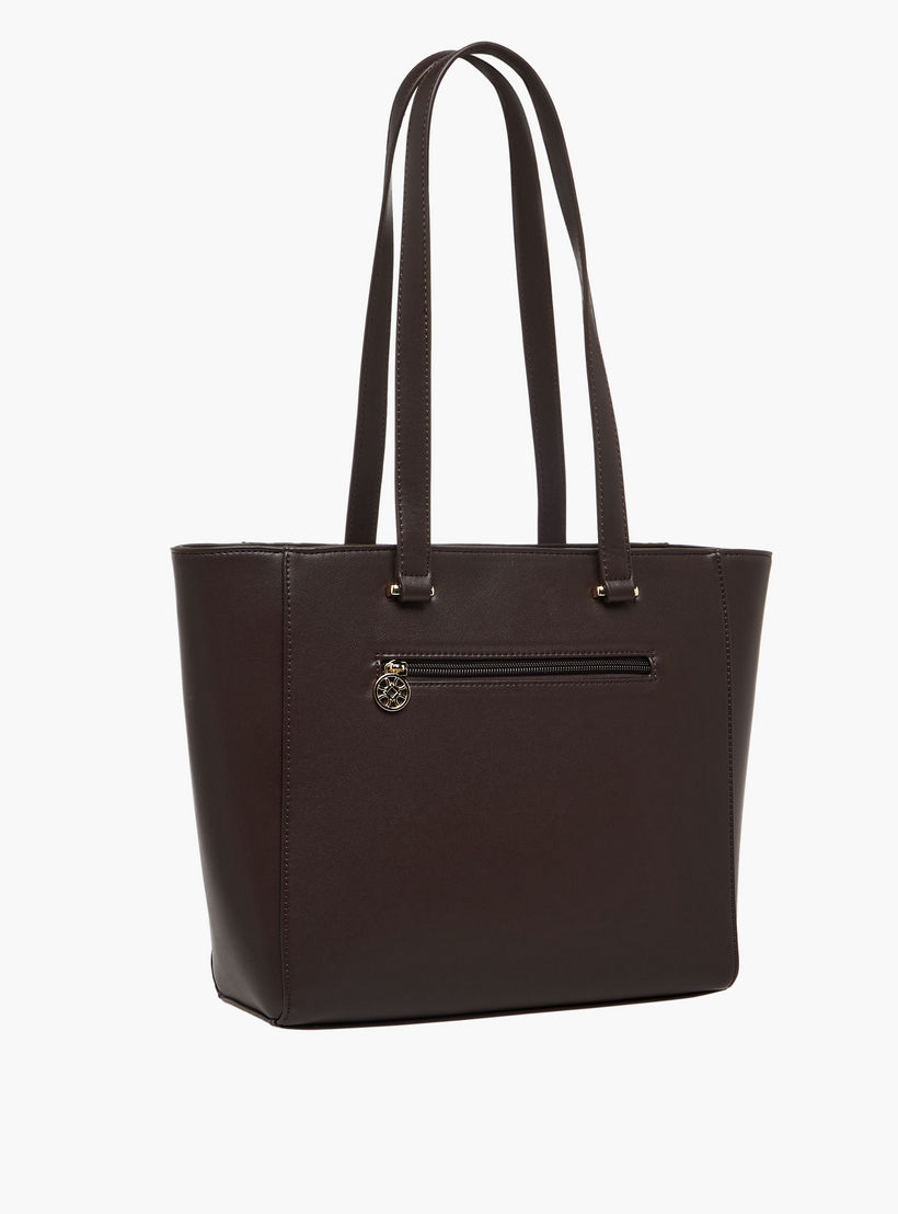 شنطة توتي بارزة الملمس بمقابض مزدوجة كودس من ساشا-women-bagsandwallets-handbags-image-4