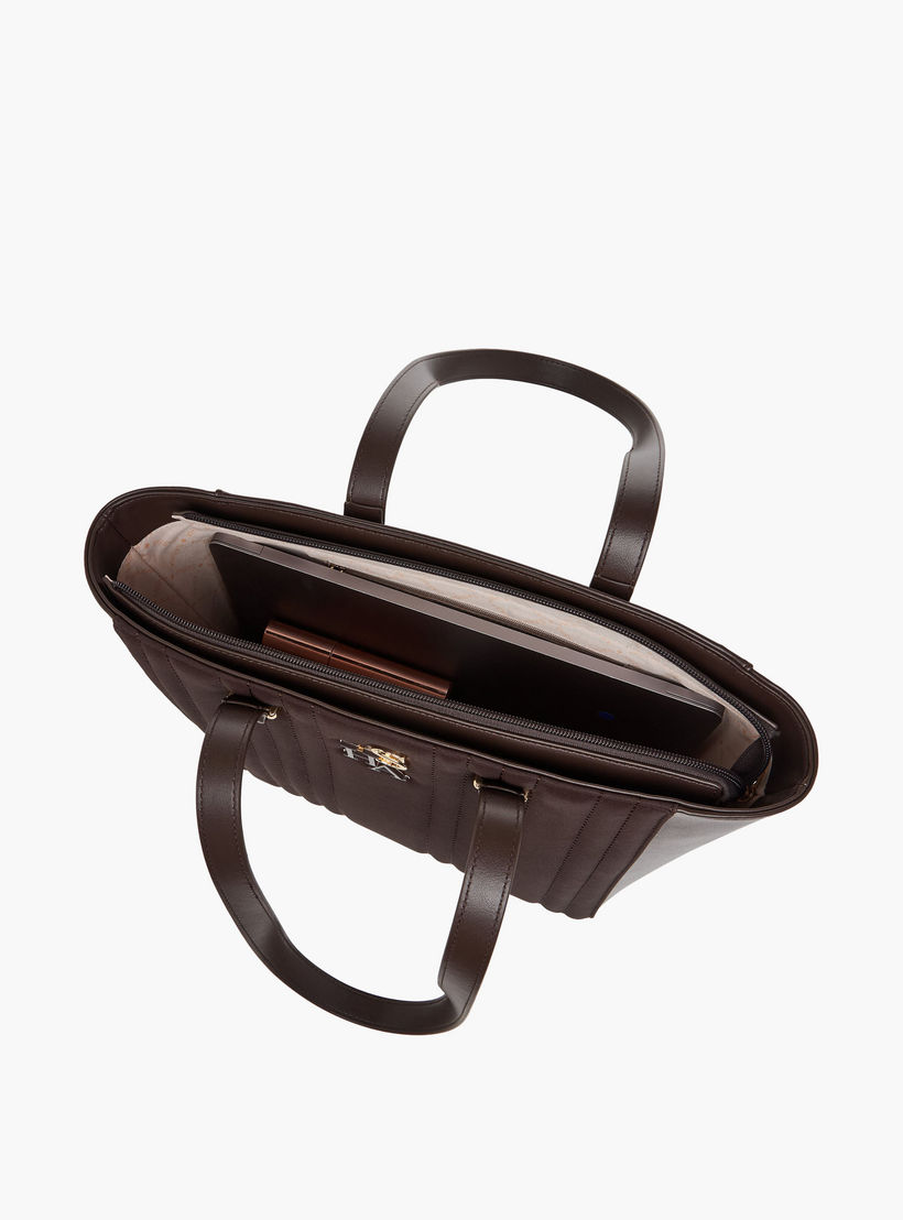 شنطة توتي بارزة الملمس بمقابض مزدوجة كودس من ساشا-women-bagsandwallets-handbags-image-8