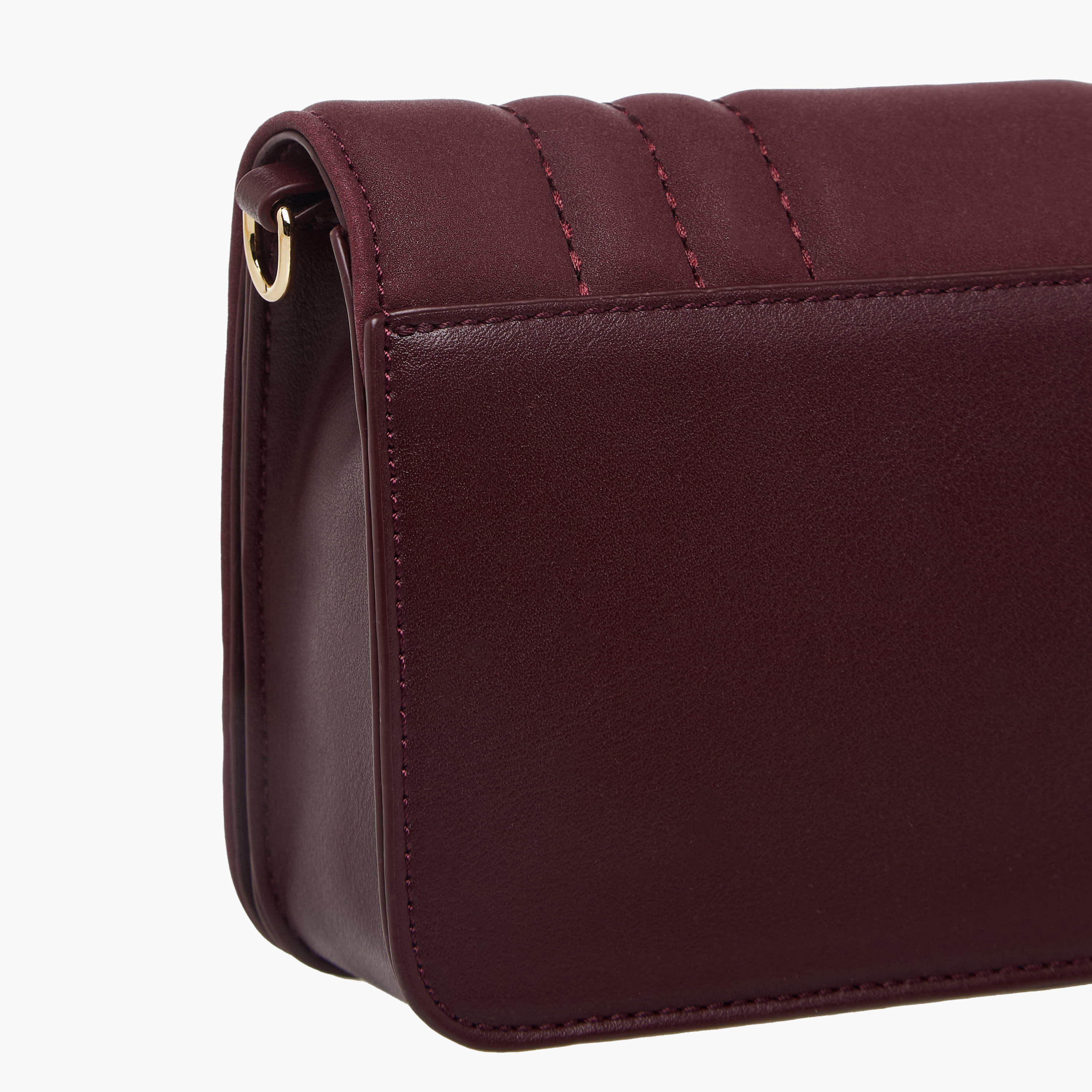 Sasha Kodes Textured Crossbody Bag with Detachable Strap-women-bagsandwallets-handbags-image-6