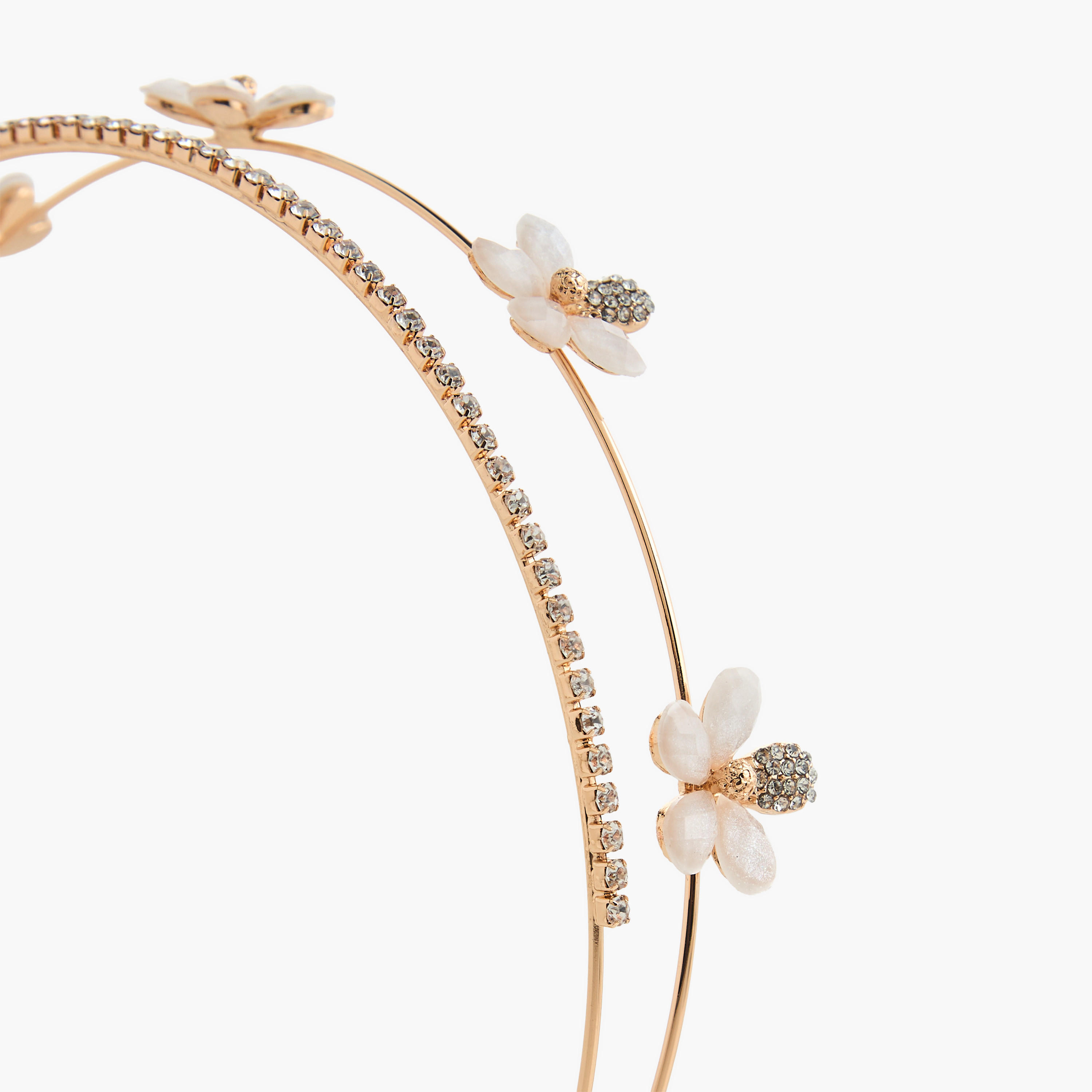 Floral Embellished Headband-women-hairaccessories-bands-image-2
