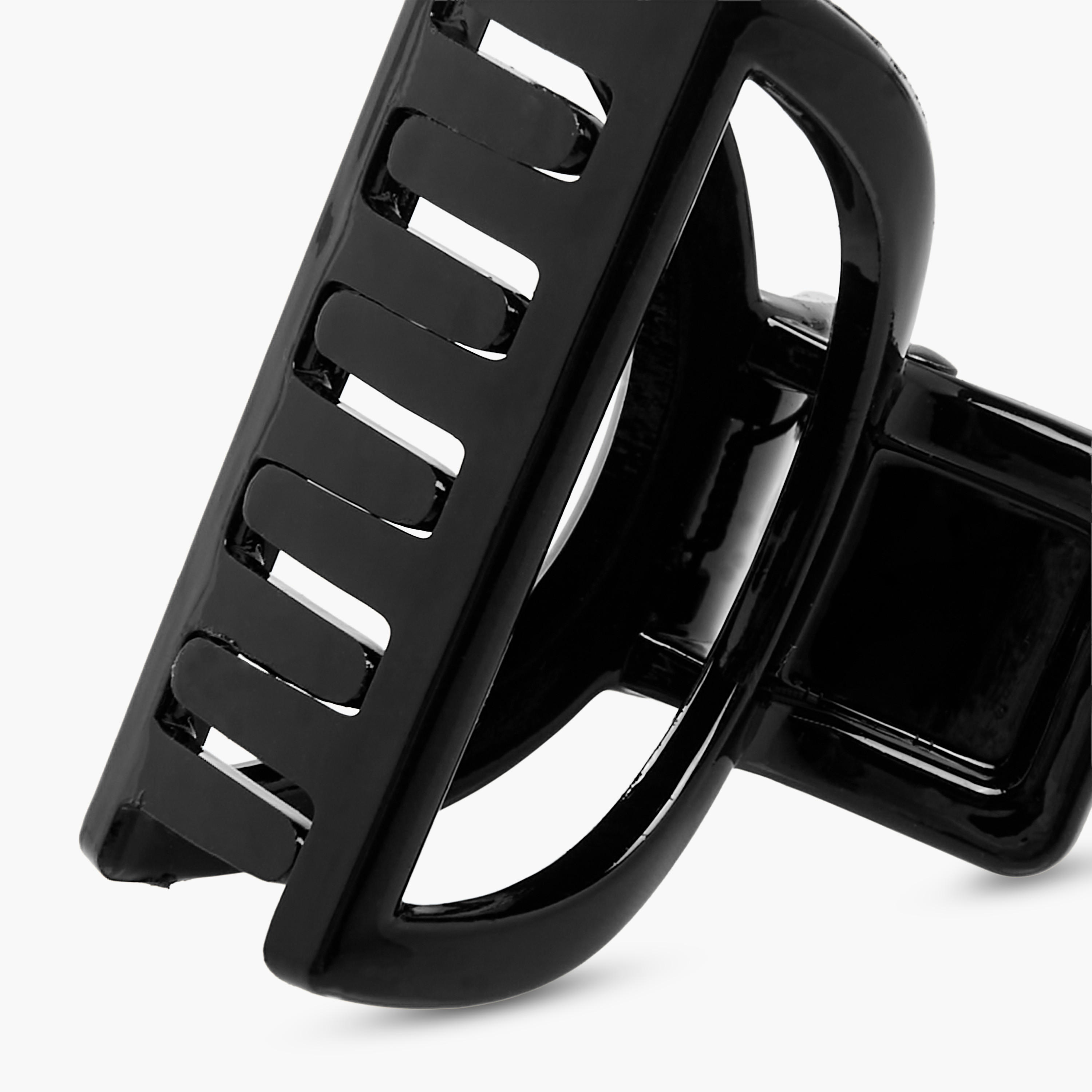 Pack of 3 Hollow Hair Clamp with Matte Finish-women-hairaccessories-clamps-image-4