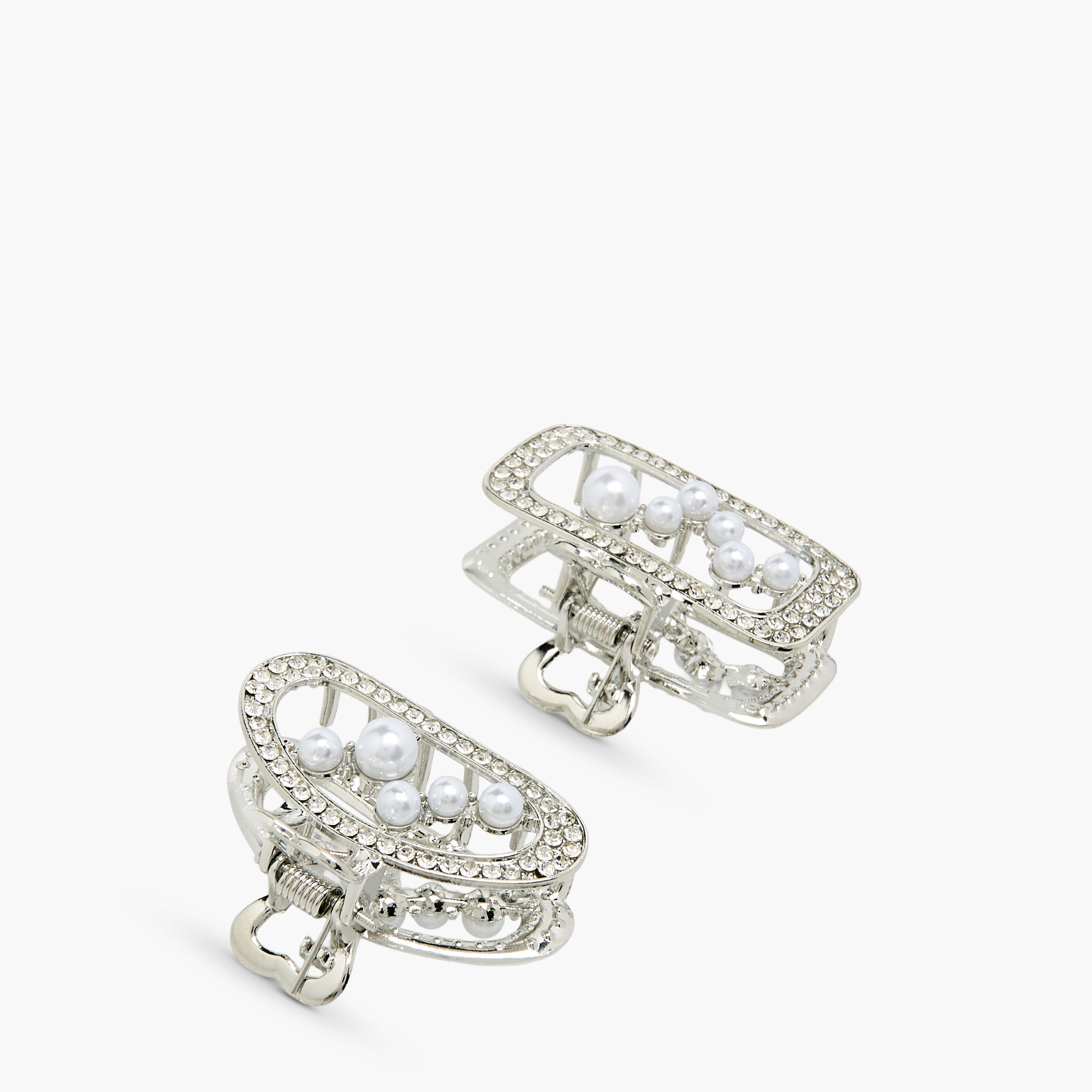 Pack of 2 Assorted Hair Clamp with Pearl Embellishment-women-hairaccessories-clamps-image-4