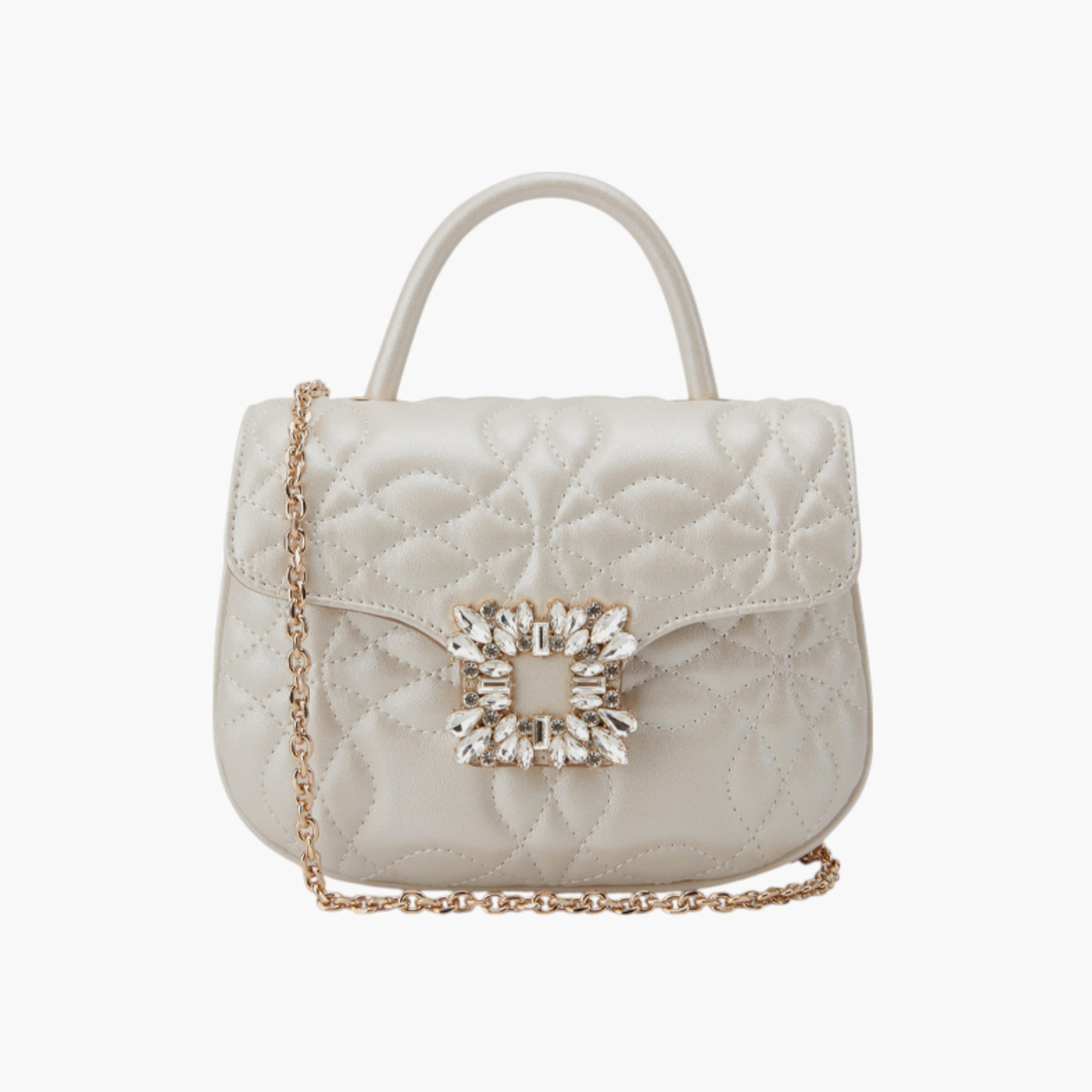 Nine West Embellished Crossbody Bag with Chain Strap-women-bagsandwallets-handbags-image-1