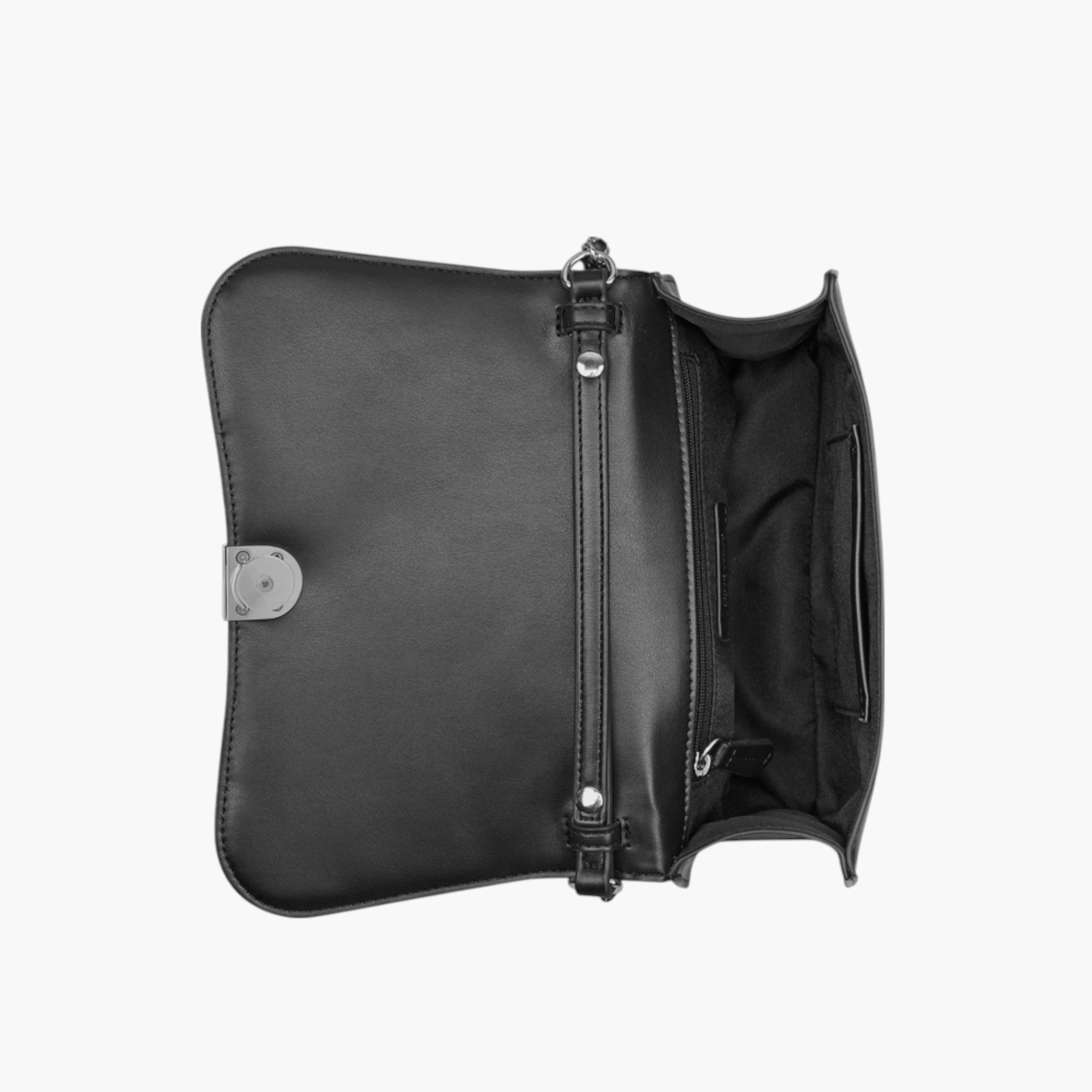 Nine West Quilted Shoulder Bag with Chain Accented Strap and Flap Closure-women-bagsandwallets-handbags-image-4