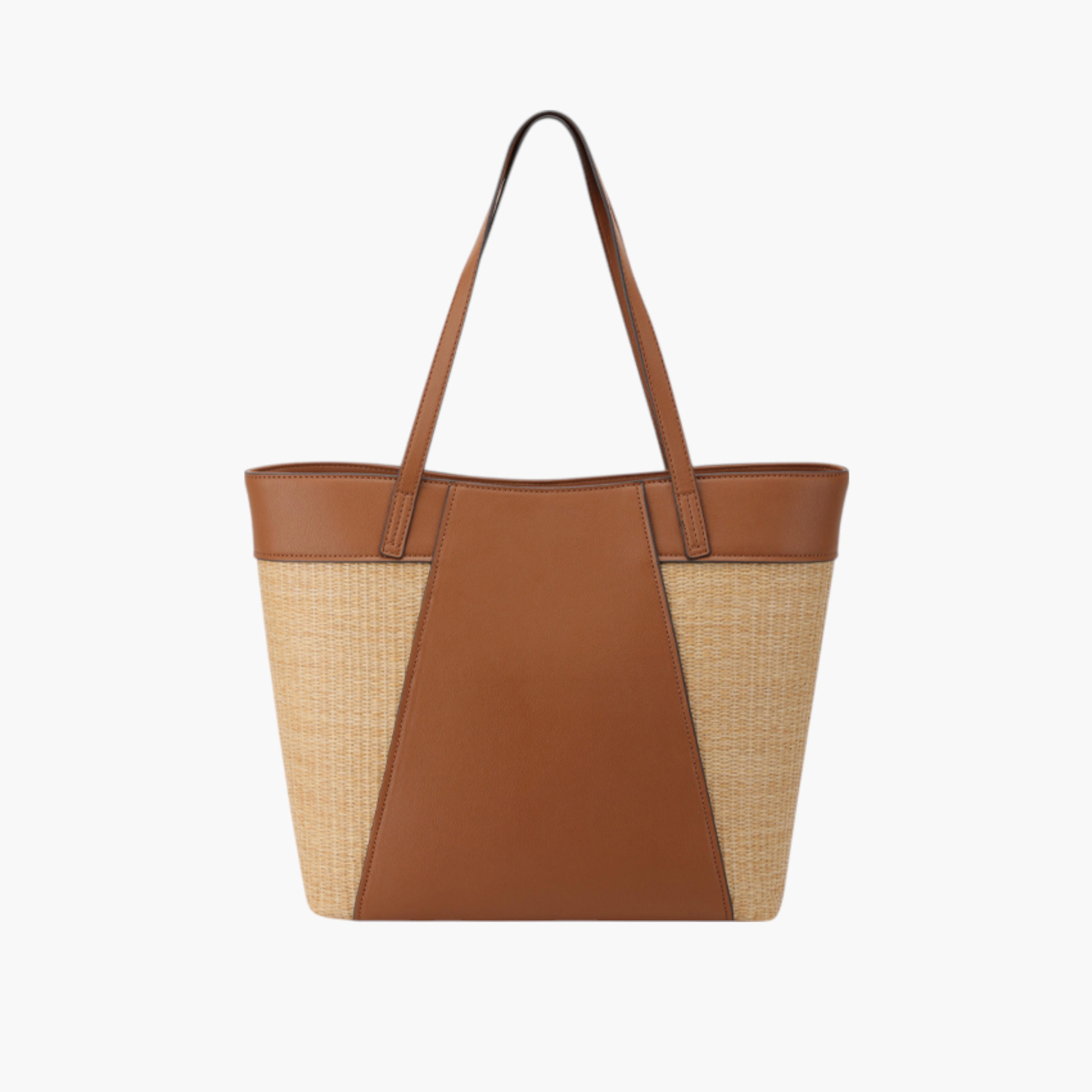 Nine West Textured Tote Bag with Double Handle and Button Closure-women-bagsandwallets-handbags-image-3