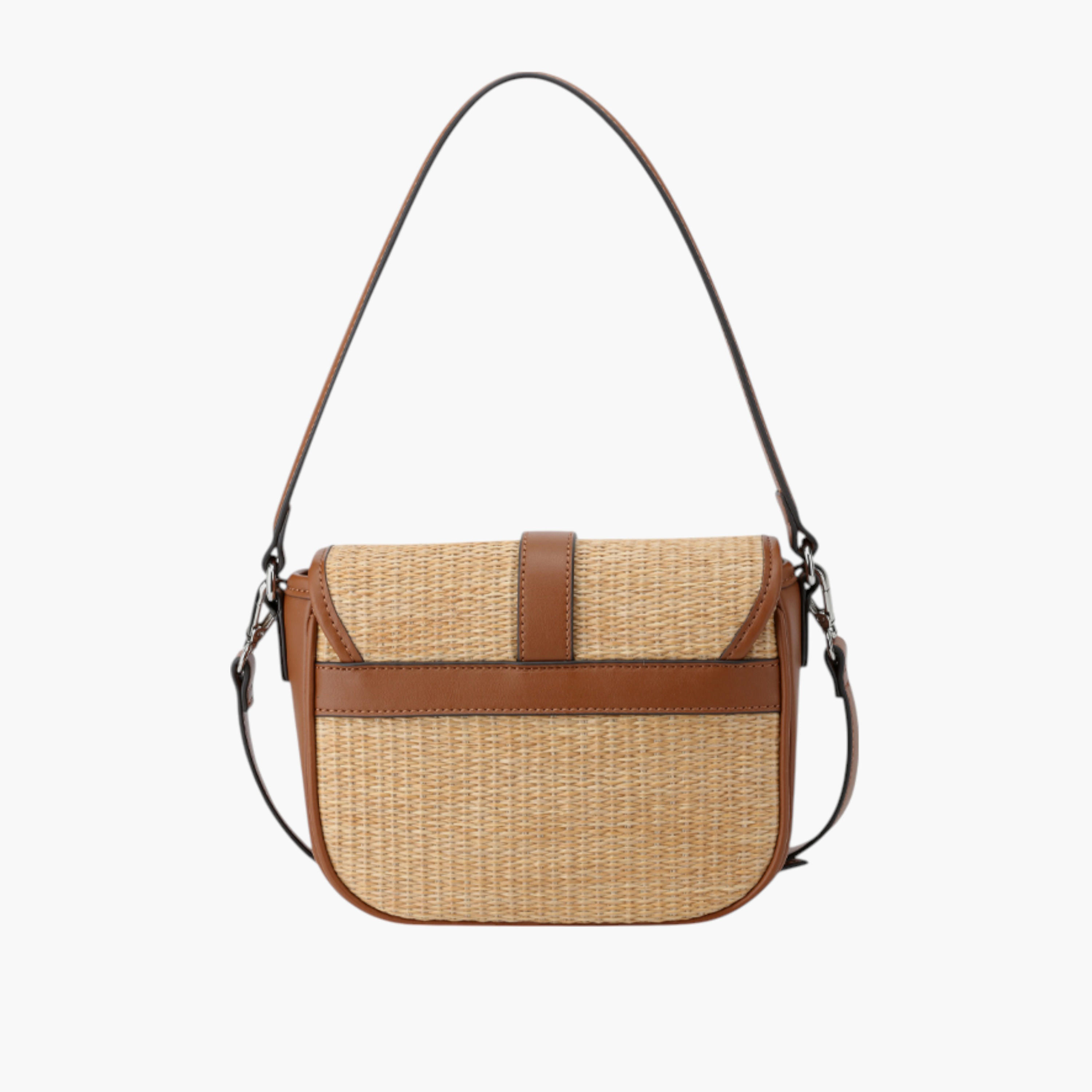 Nine West Textured Crossbody Bag with Button Closure-women-bagsandwallets-handbags-image-3