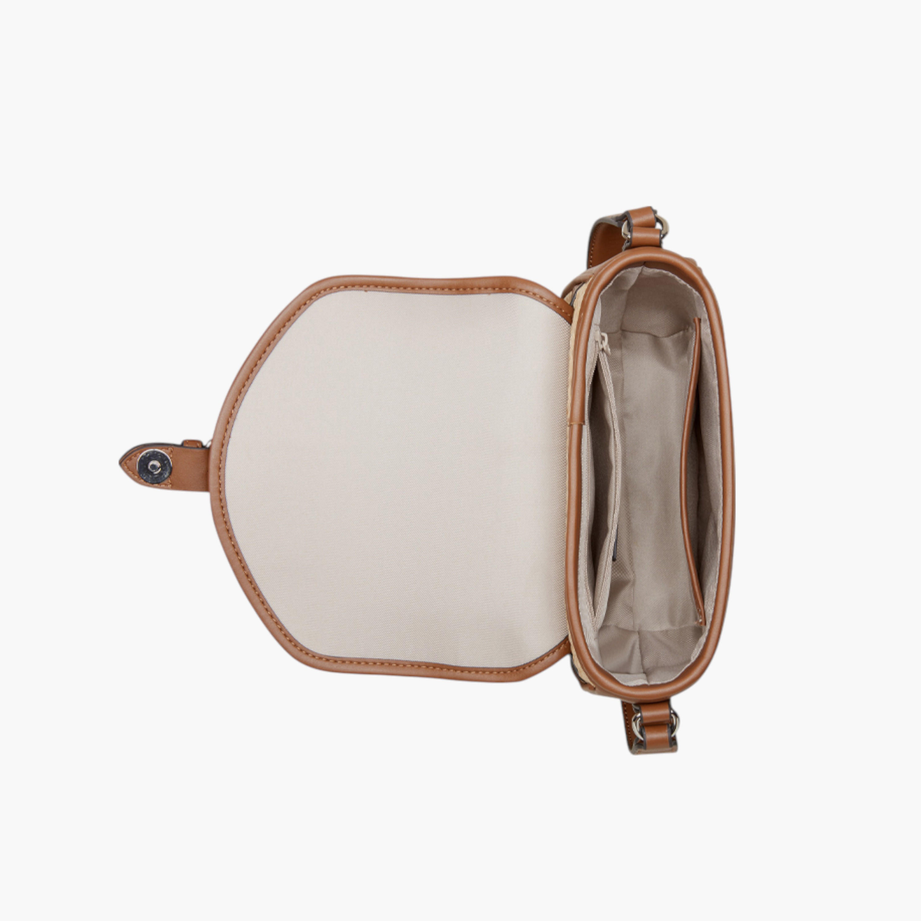 Nine West Textured Crossbody Bag with Button Closure-women-bagsandwallets-handbags-image-4