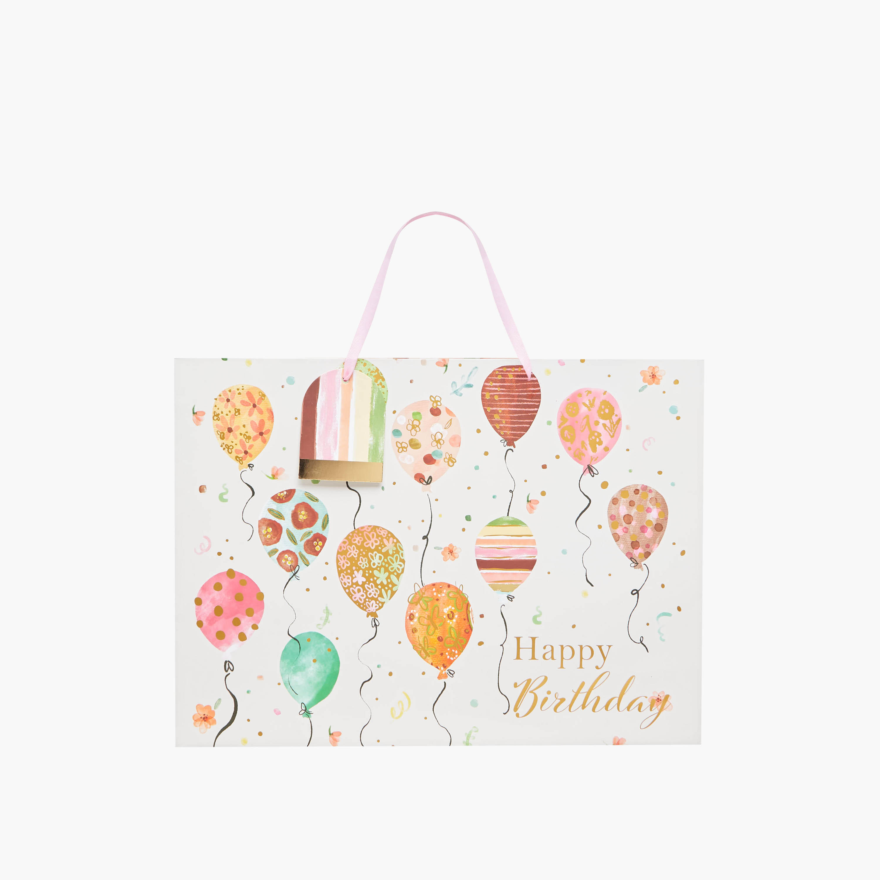 Balloon Print Paper Gift Bag - 42x12x31 cms-household-giftingaccessories-giftings-image-1