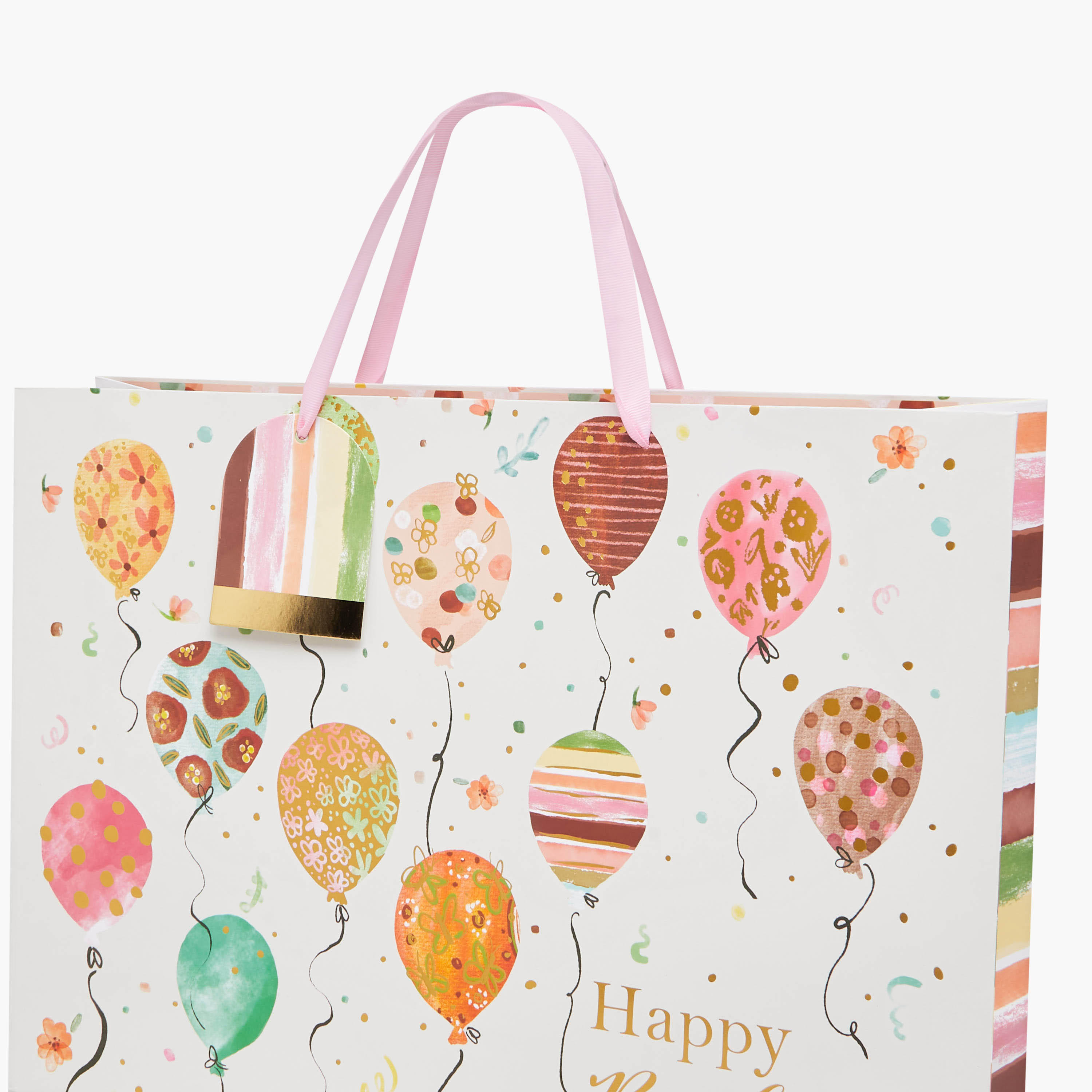 Balloon Print Paper Gift Bag - 42x12x31 cms-household-giftingaccessories-giftings-image-3