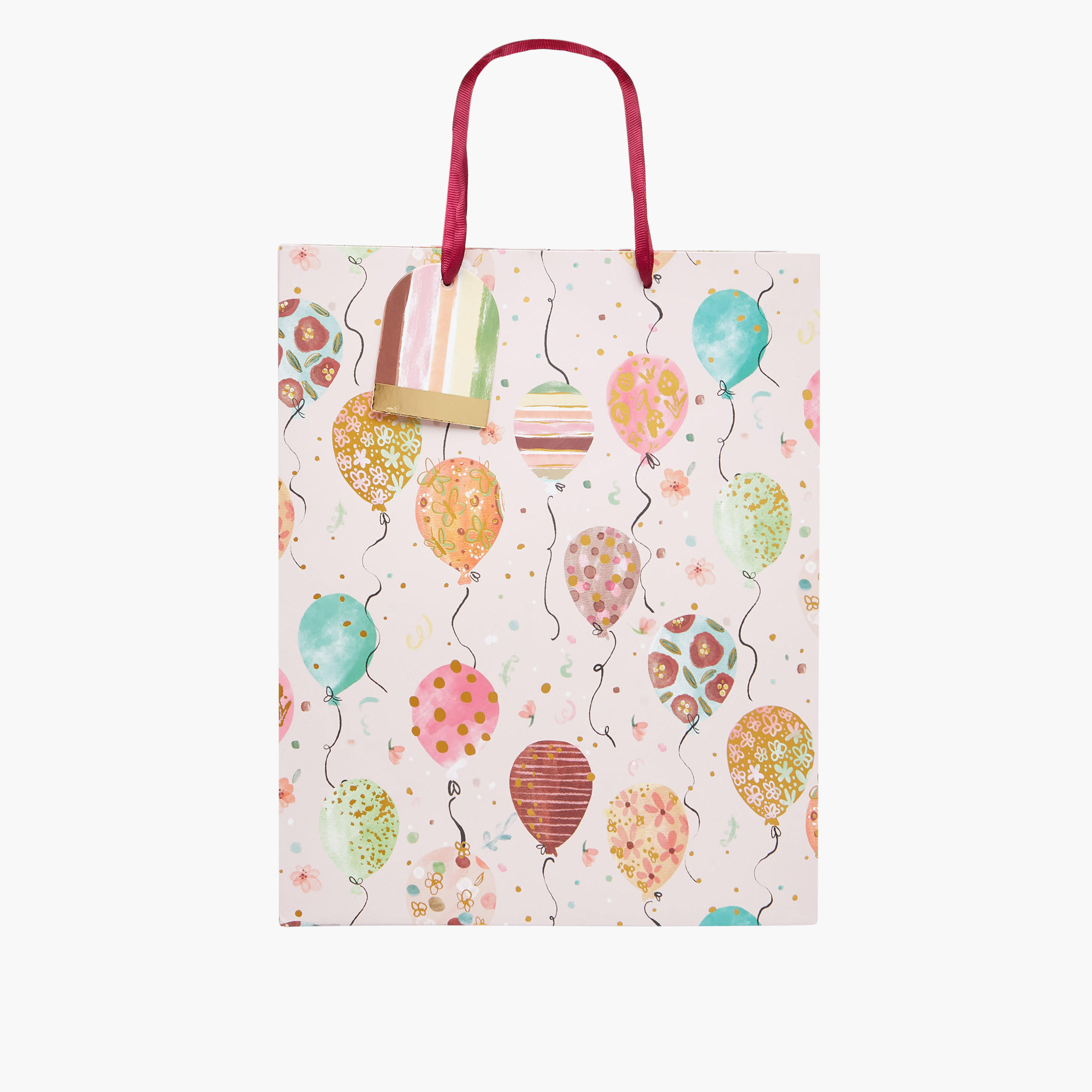 Balloon Print Paper Gift Bag - 31x12x42 cms-household-giftingaccessories-giftings-image-1