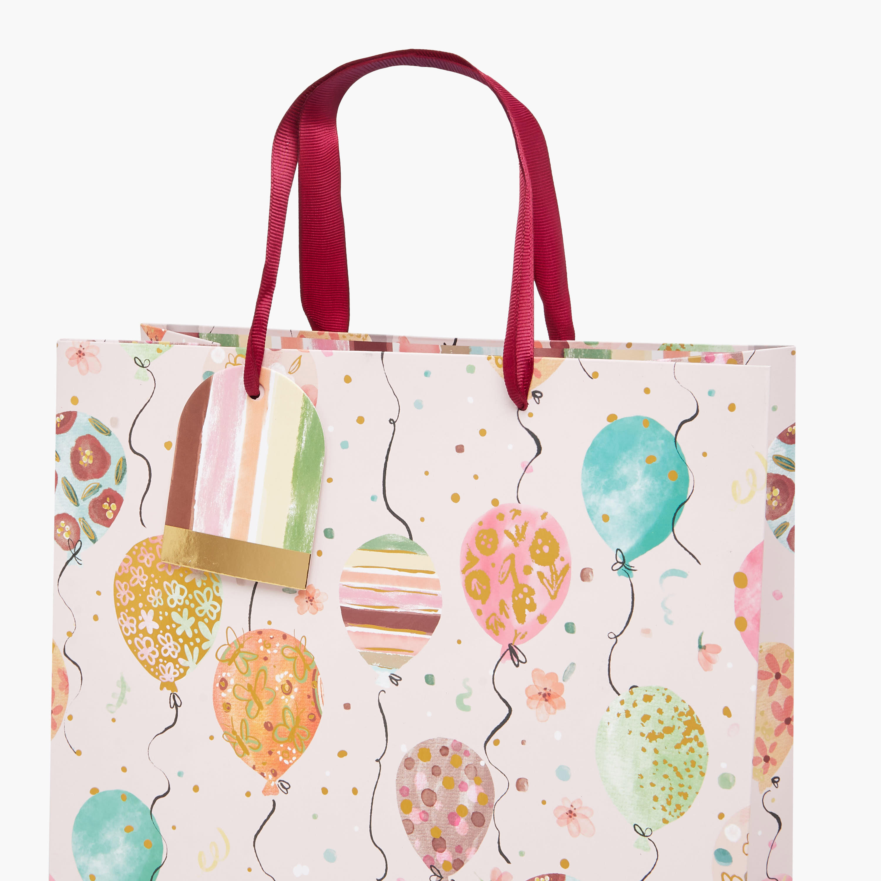 Balloon Print Paper Gift Bag - 31x12x42 cms-household-giftingaccessories-giftings-image-3