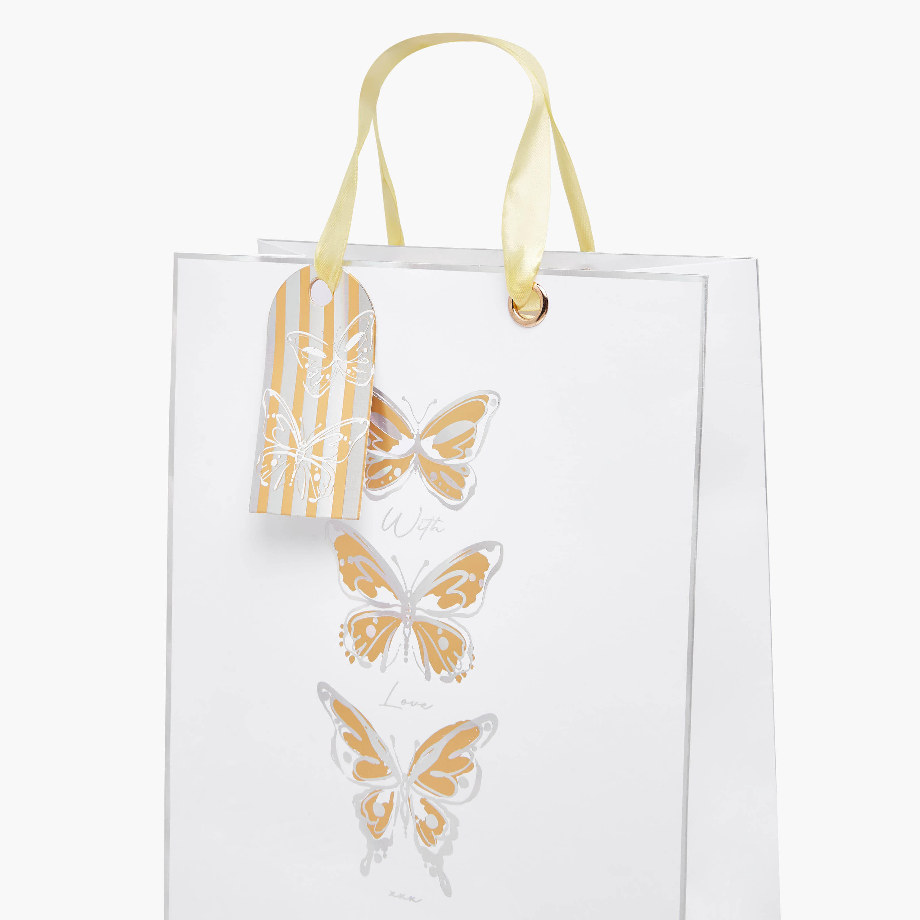 Butterfly Print Paper Gift Bag - 31x12x42 cms-household-giftingaccessories-giftings-image-3