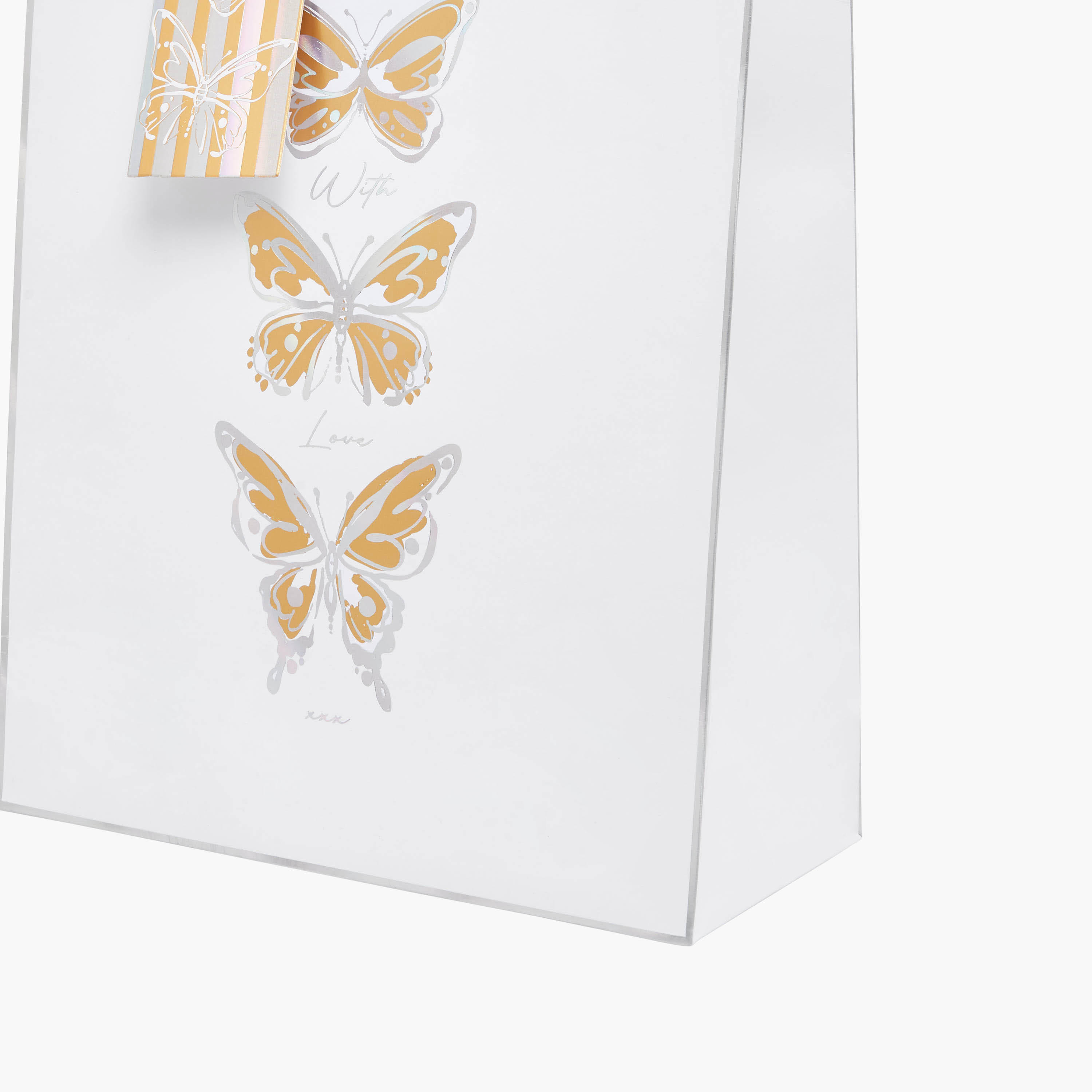 Butterfly Print Paper Gift Bag - 31x12x42 cms-household-giftingaccessories-giftings-image-4