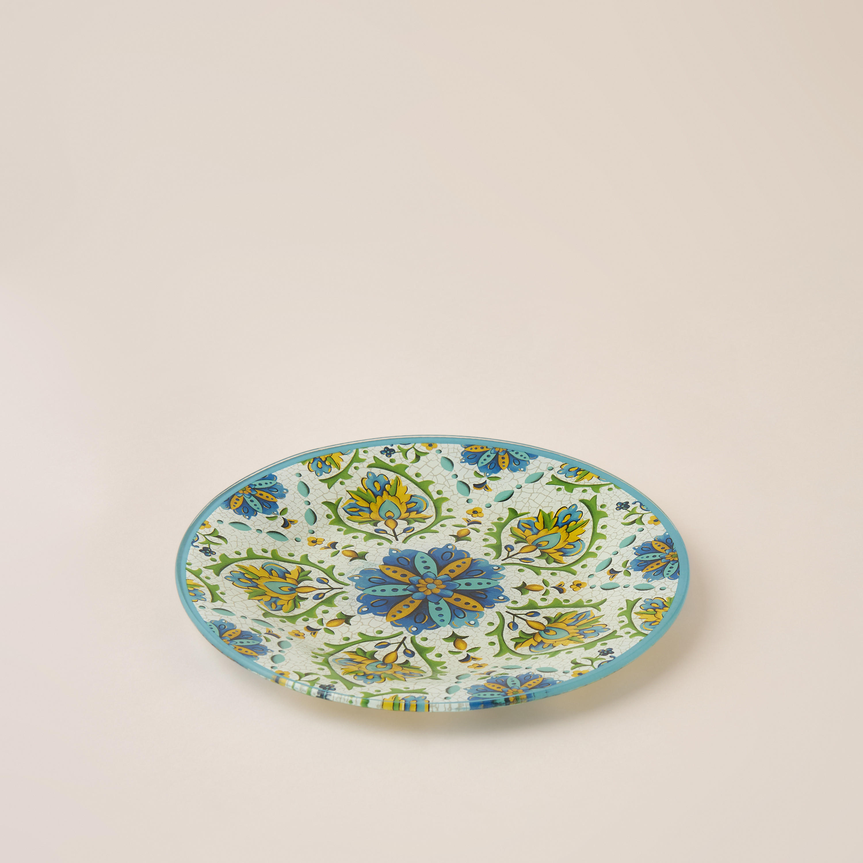 Lumira Glass Plate - 20 cms-household-dining-dinnerware-plates-image-1