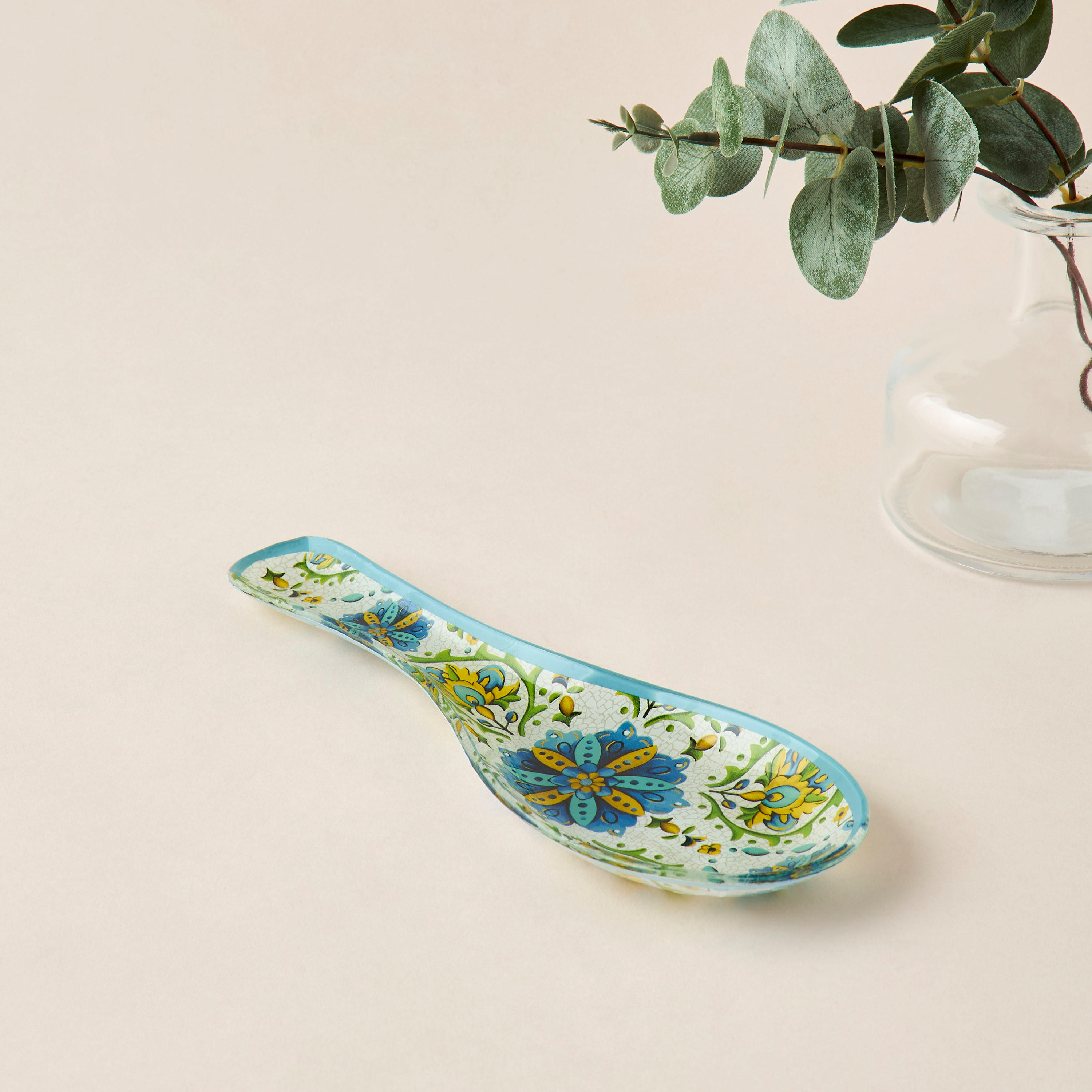 Lumira Printed Glass Spoon Rest-household-dining-serveware-servingplatters-image-1